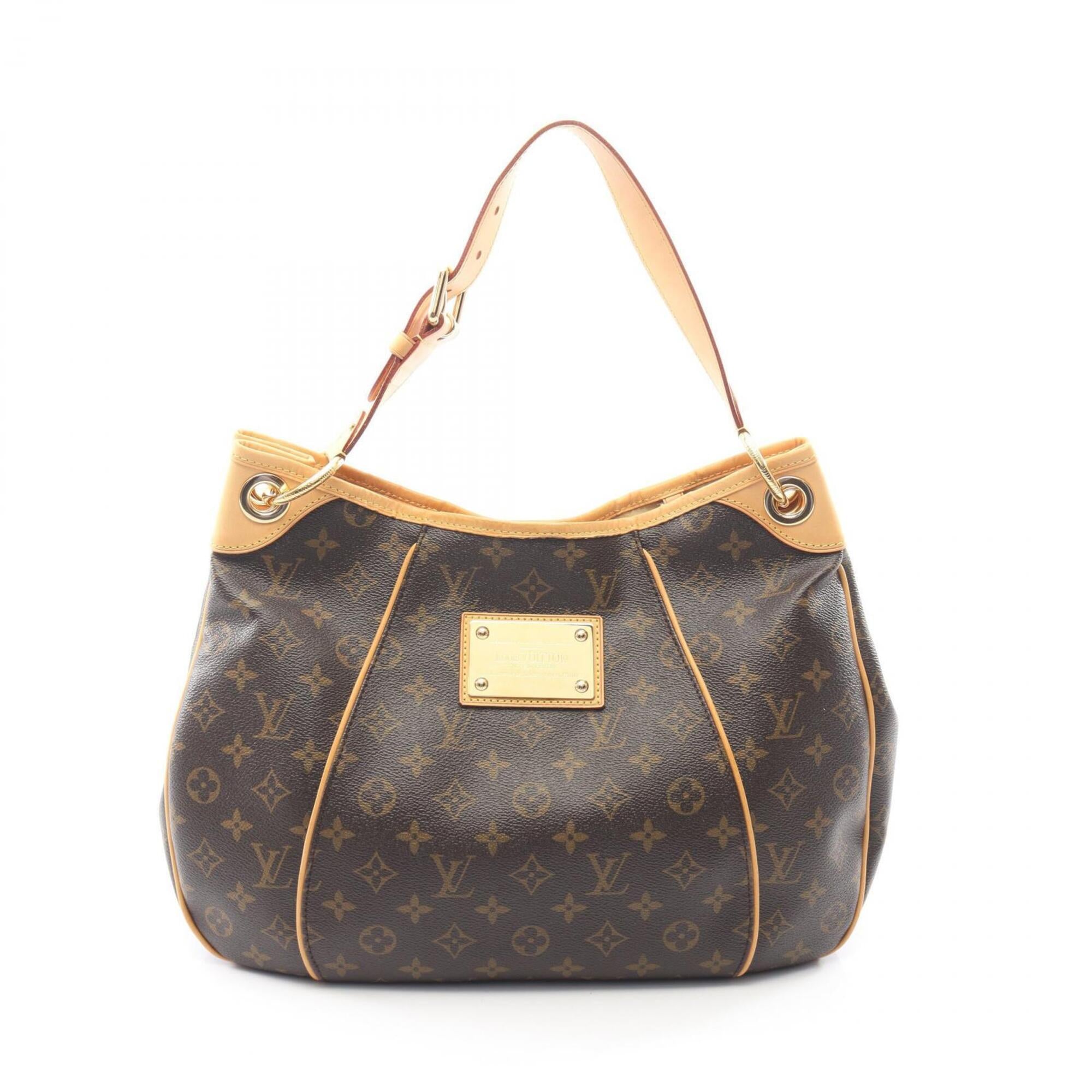 Louis Vuitton Brown Coated Canvas Pvc Monogram Leather Handbag Shoulder Bag (Pre-Owned)