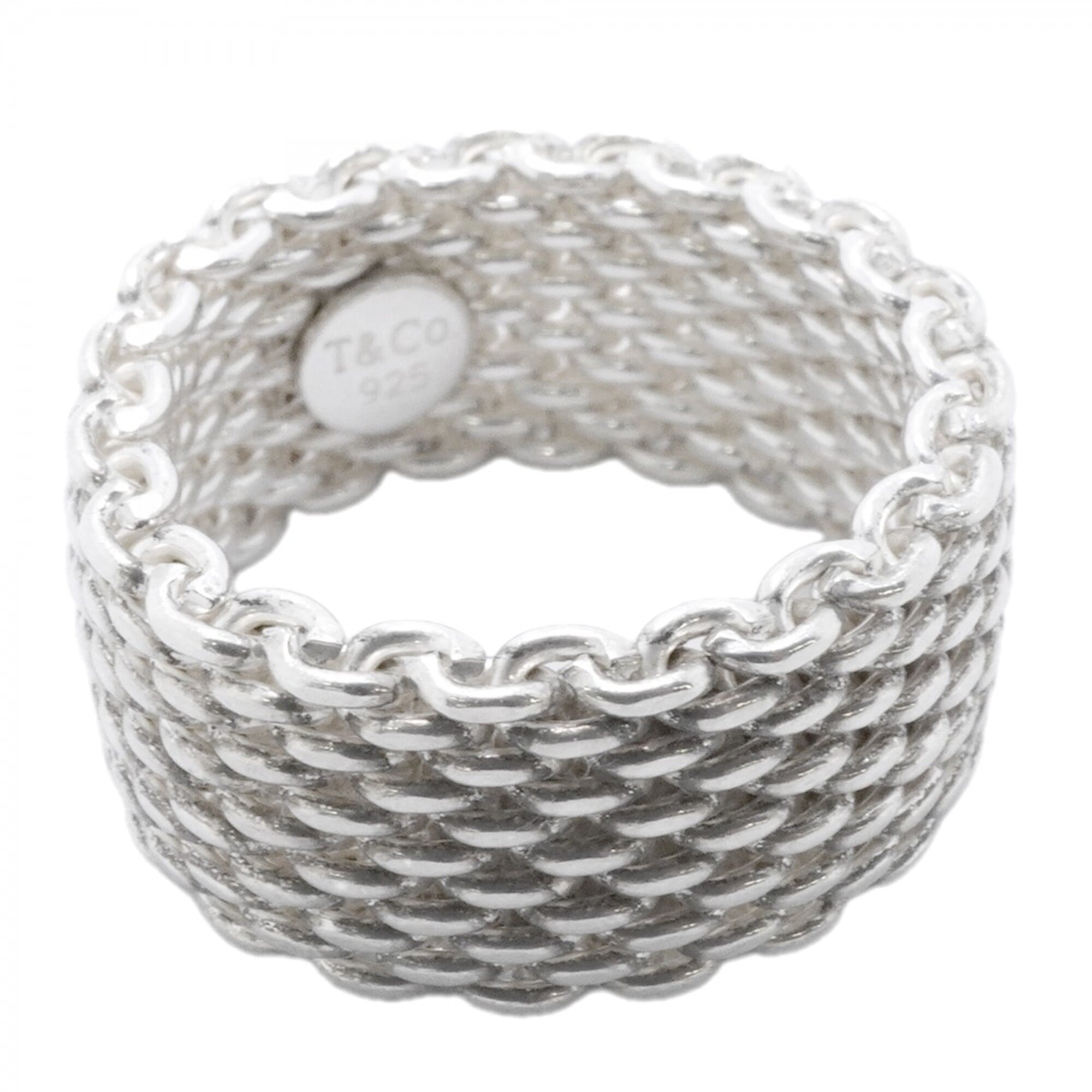 Tiffany Silver 925 Band Ring (Pre-Owned)