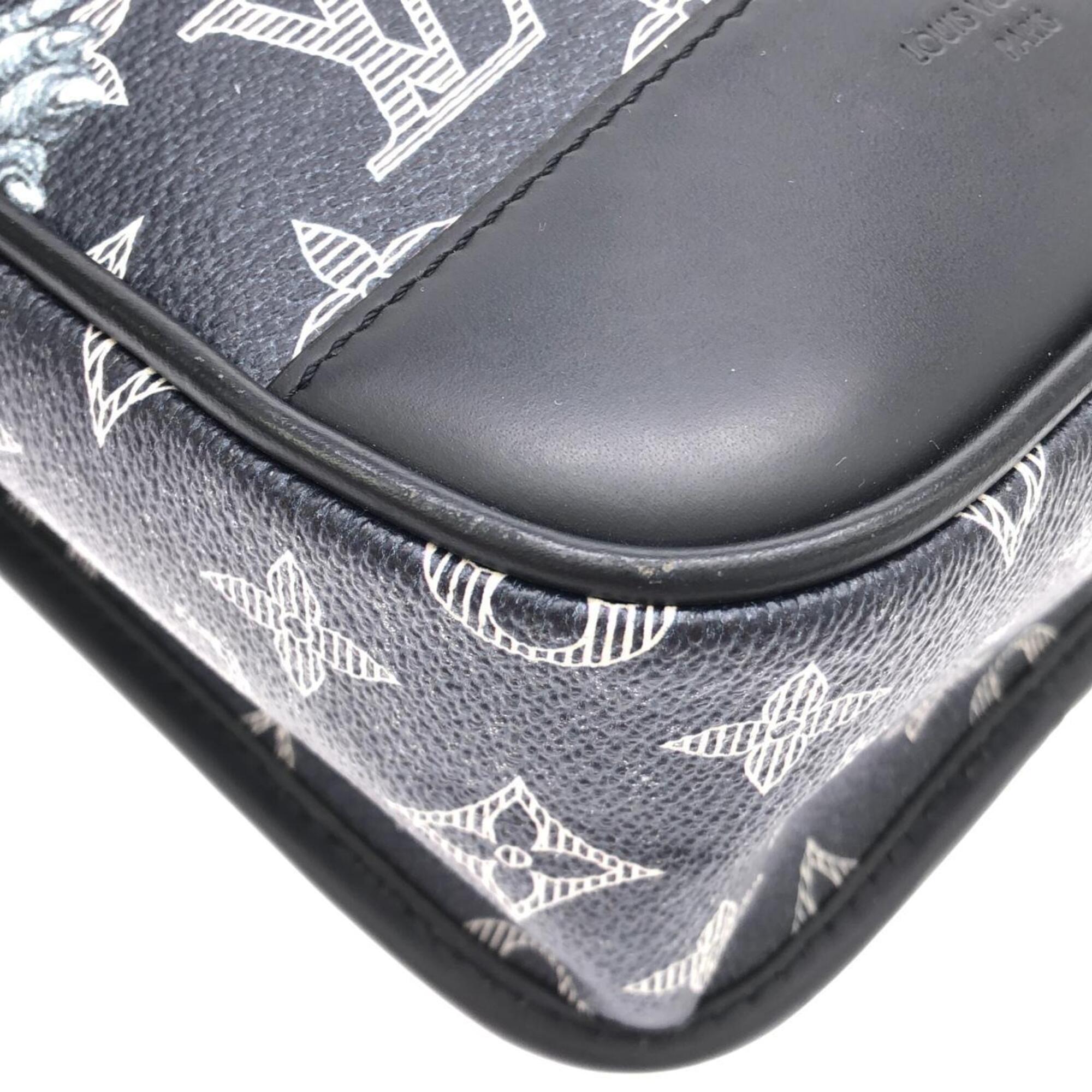Louis Vuitton Monogram Savane Ancre Coated Canvas Shoulder Bag (Pre-Owned)