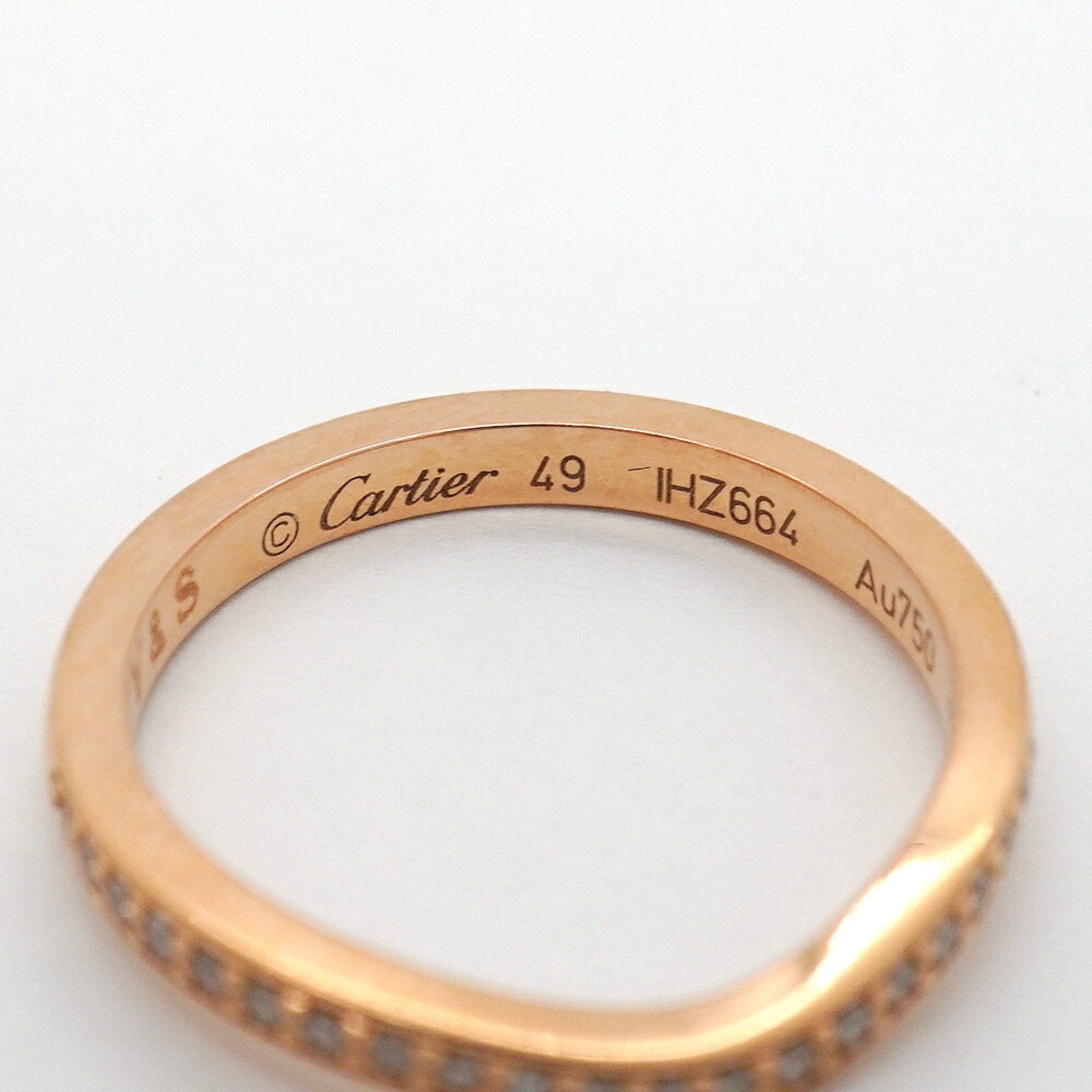 Cartier Pink Gold (18K) Band Ring (Pre-Owned)
