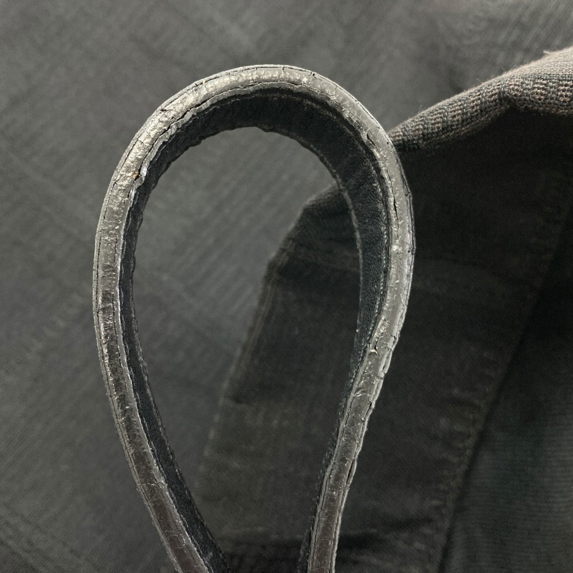 Chanel Black Nylon Jacquard Tote Bag (Pre-Owned)