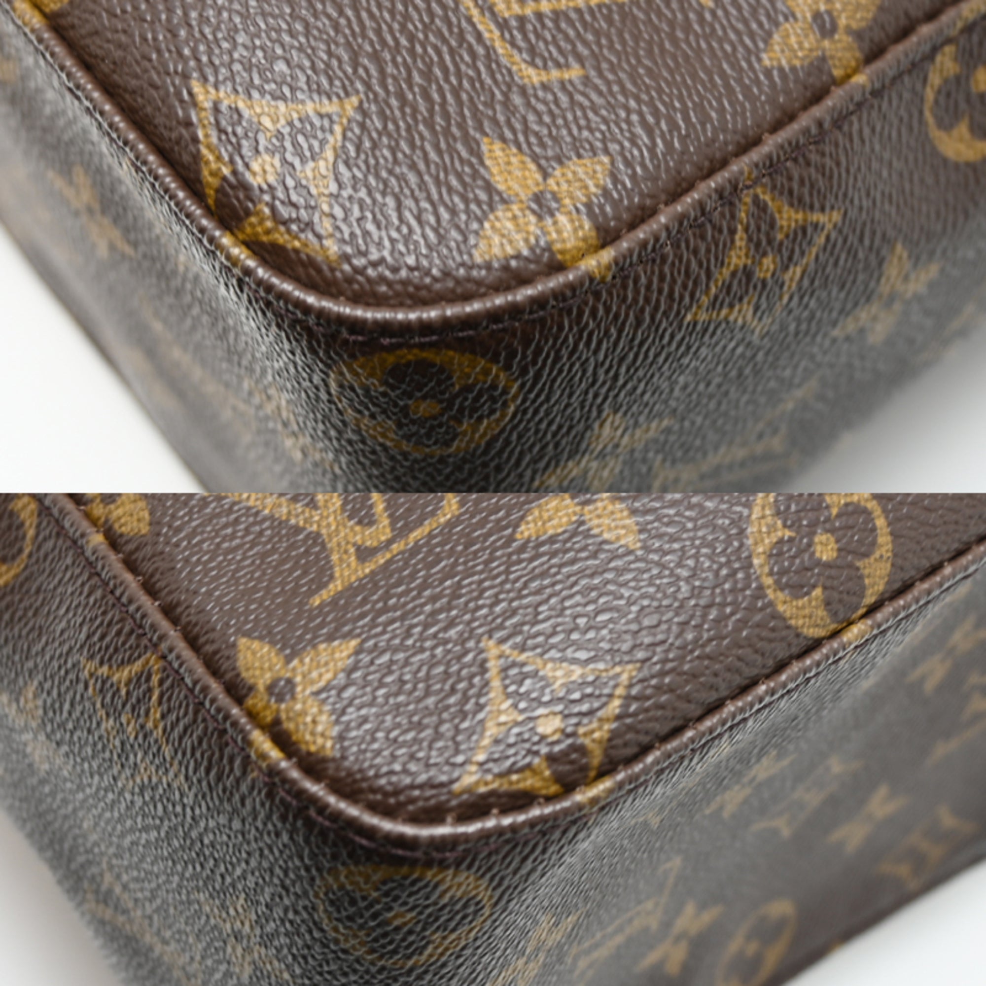 Louis Vuitton Brown Monogram Shoulder Bag (Pre-Owned)
