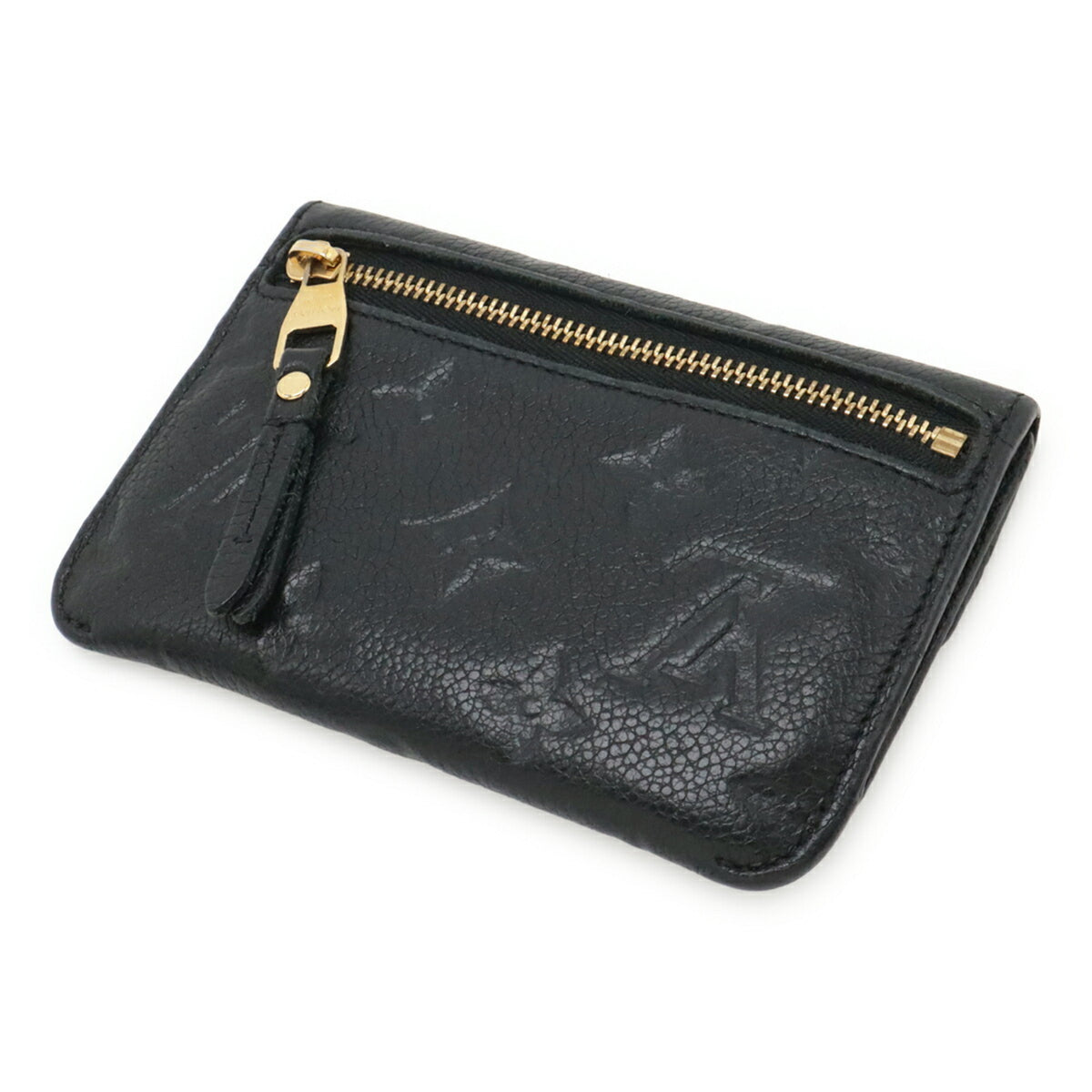 Louis Vuitton Noir Monogram Empreinte Leather Coin Purse/Coin Case (Pre-Owned)