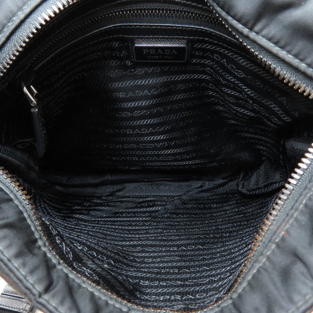 Prada Black Nylon Shoulder Bag (Pre-Owned)