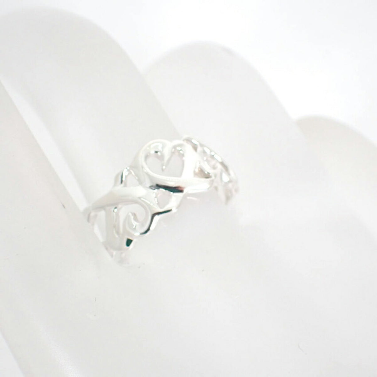 Tiffany Sterling Silver 925 Band Ring (Pre-Owned)