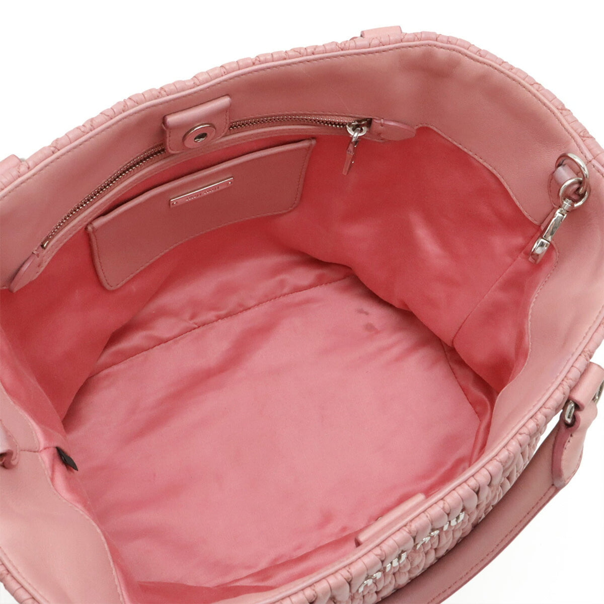 Miu Miu Pink Leather Handbag Shoulder Bag (Pre-Owned)