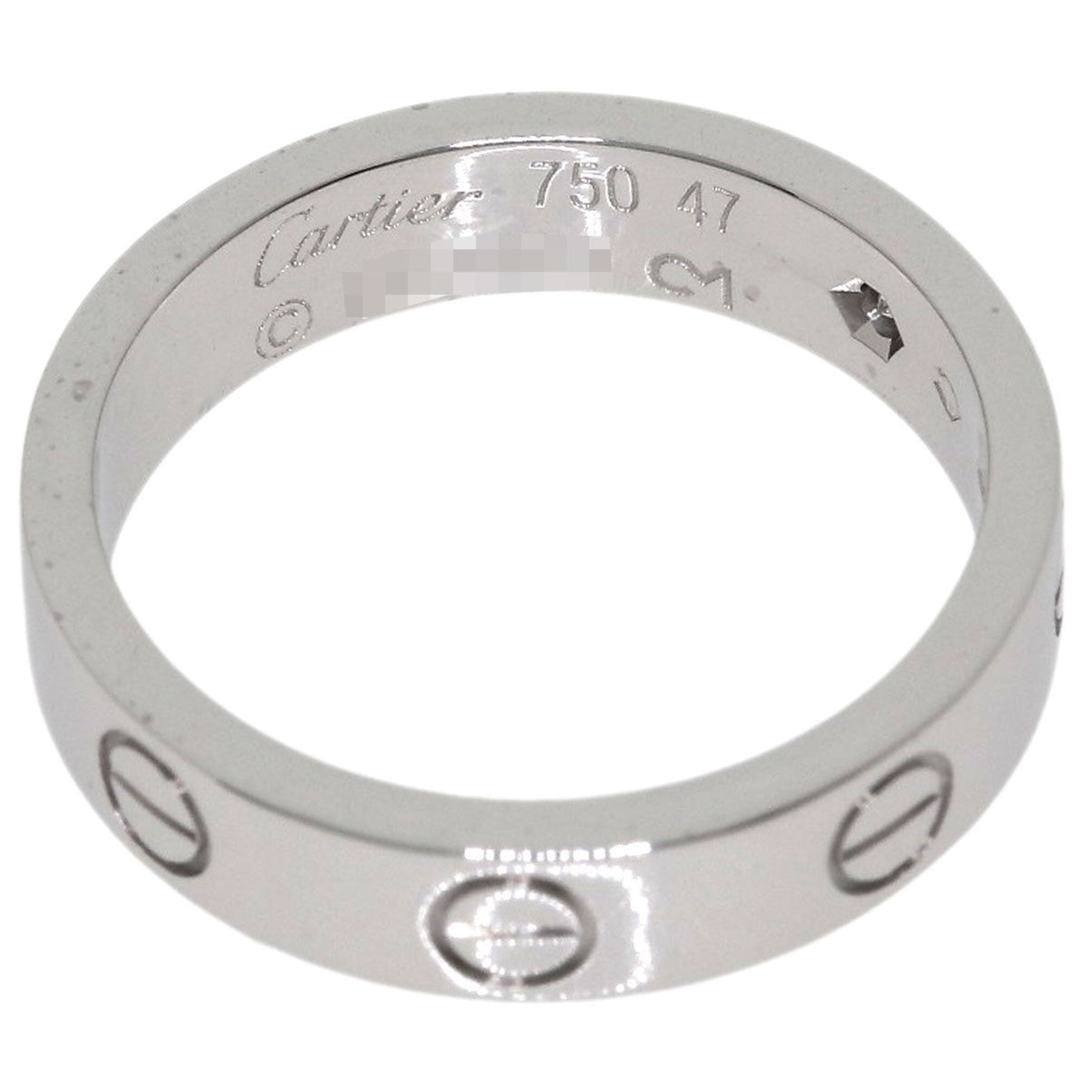 Cartier White Gold (18K) Band Ring (Pre-Owned)