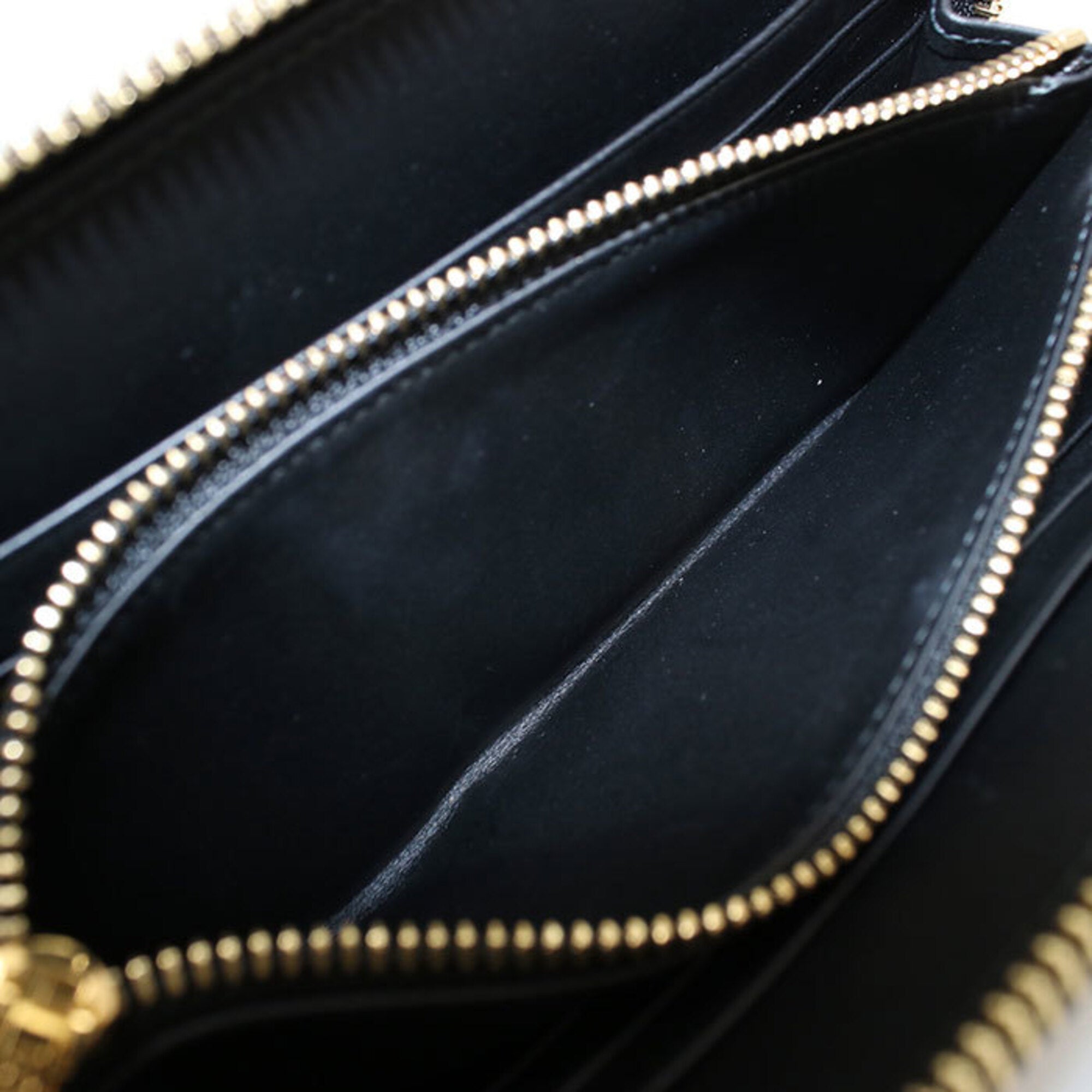 Loewe Black Leather Long Wallet (Bi-Fold) (Pre-Owned)