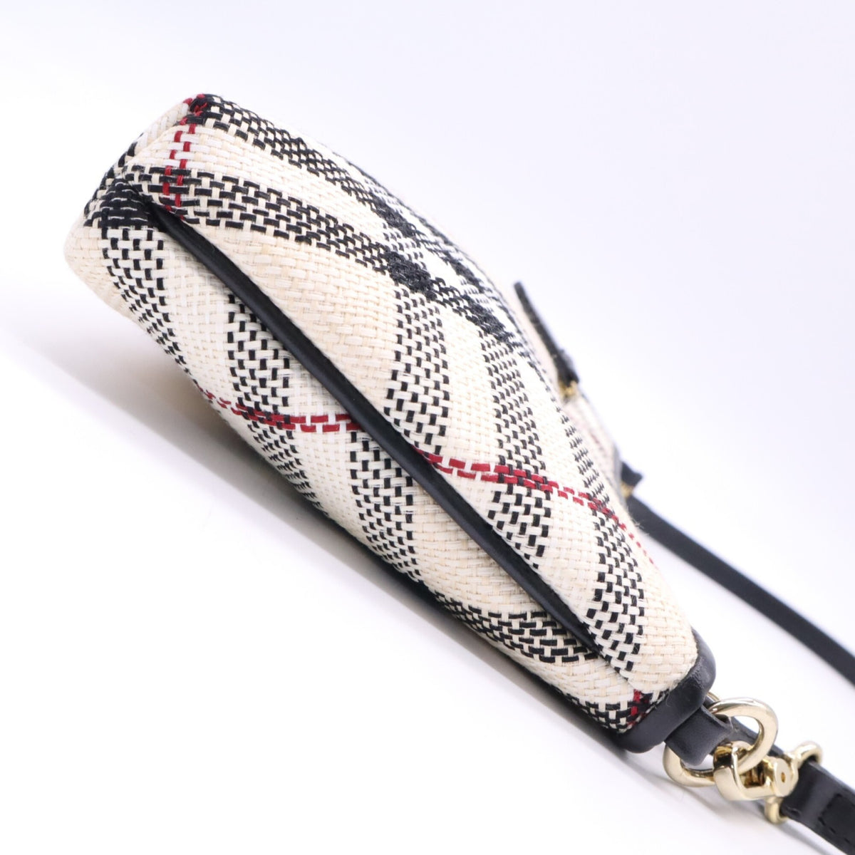 Burberry Beige White Handbag (Pre-Owned)