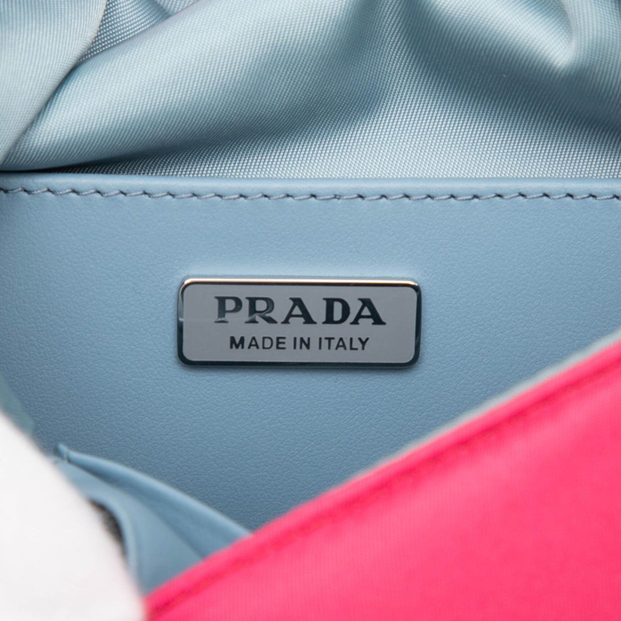 Prada Pink Nylon Shoulder Bag (Pre-Owned)