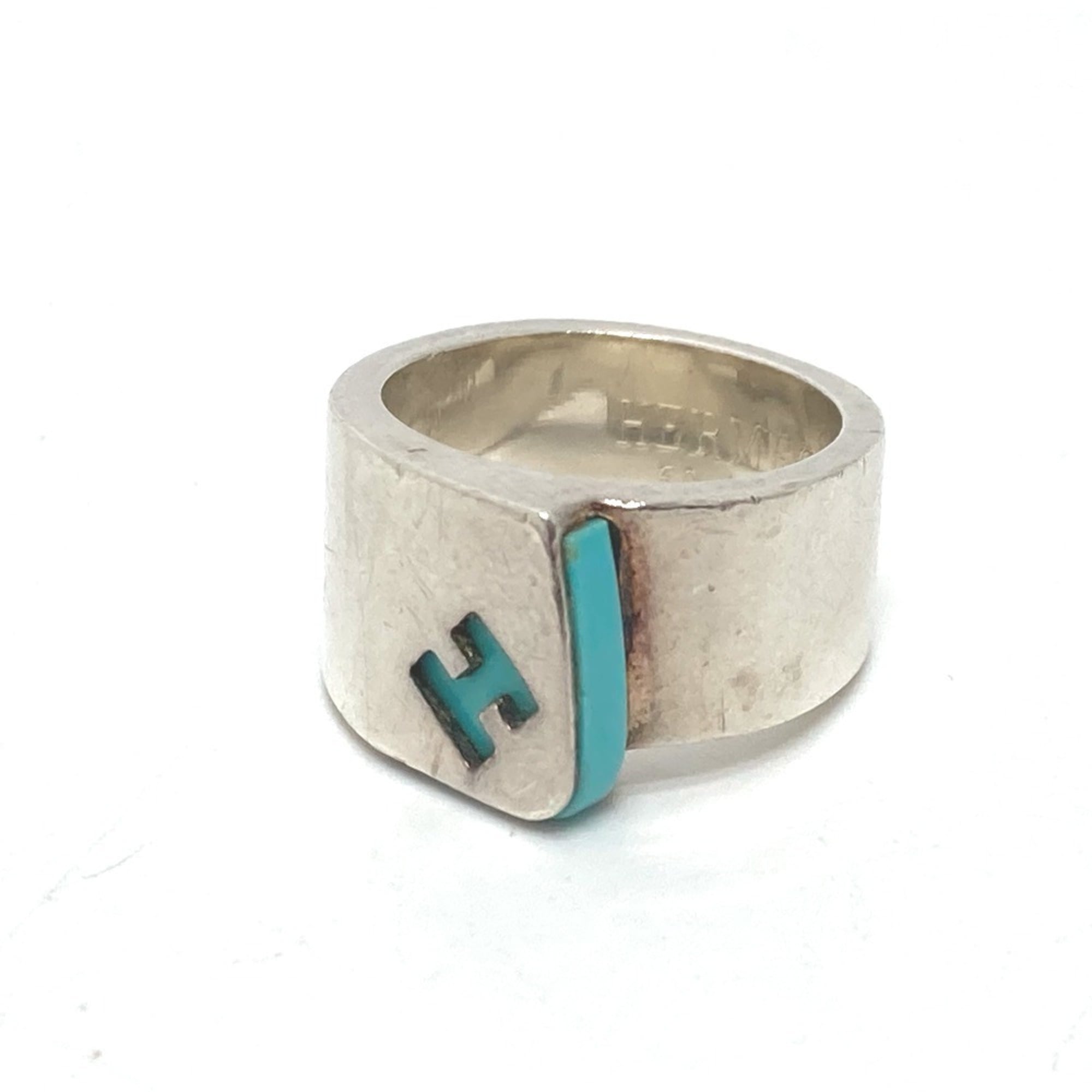 Hermes Blue Band Ring (Pre-Owned)