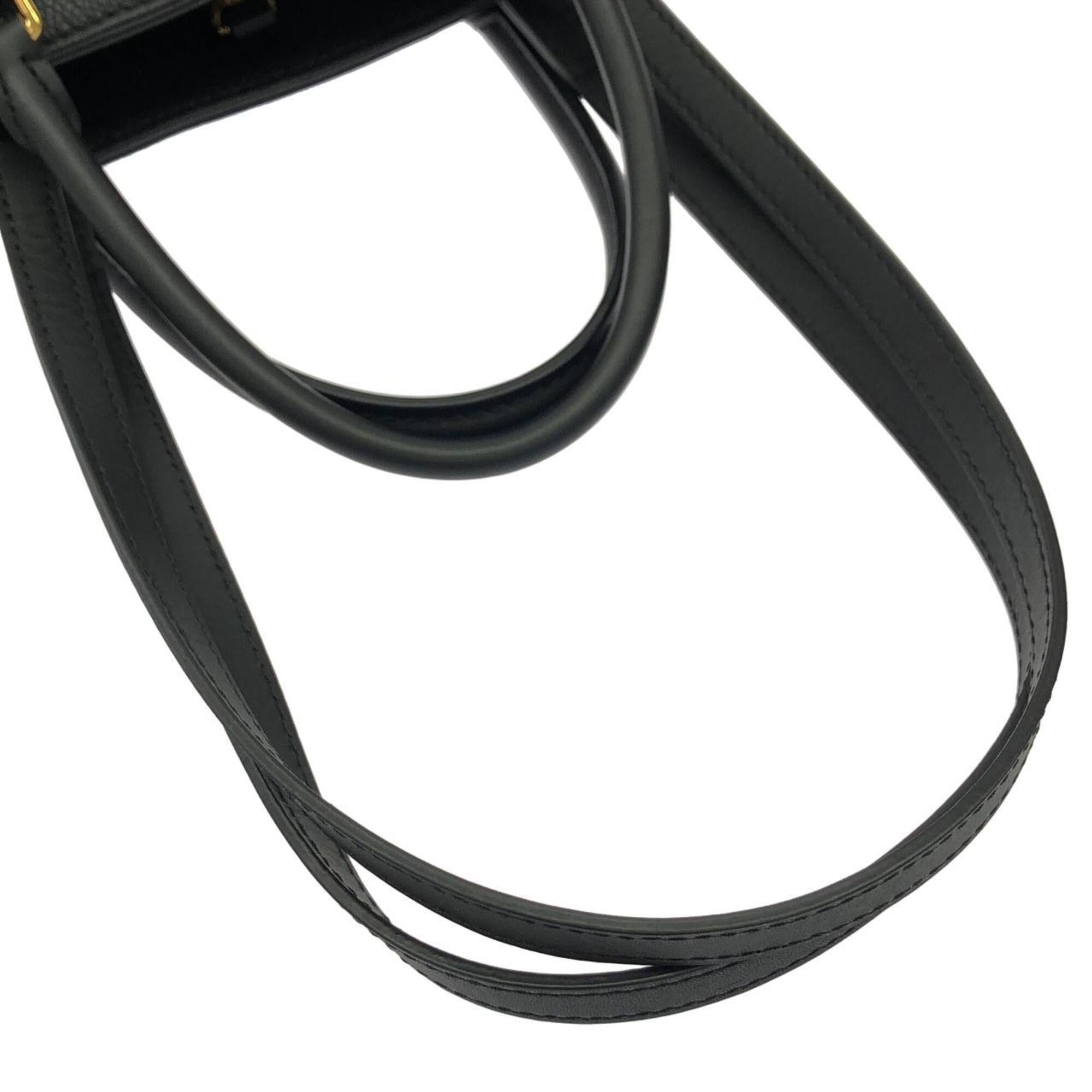 Louis Vuitton Monogram Empreinte Black Monogram Empreinte Handbag (Pre-Owned)