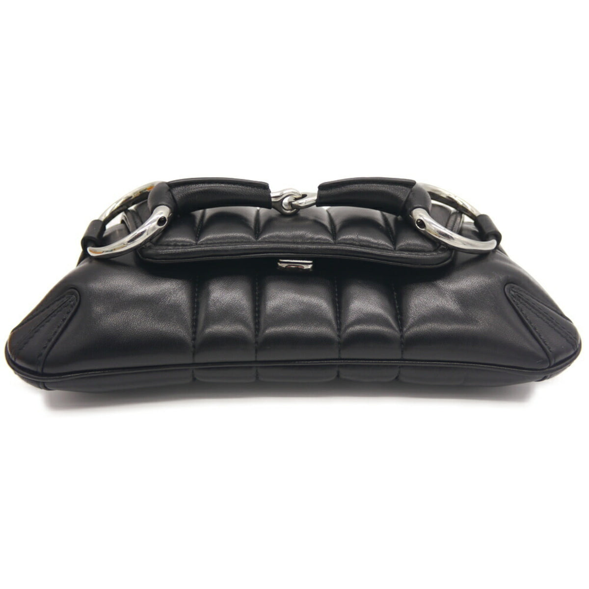 Gucci Black Leather Shoulder Bag (Pre-Owned)