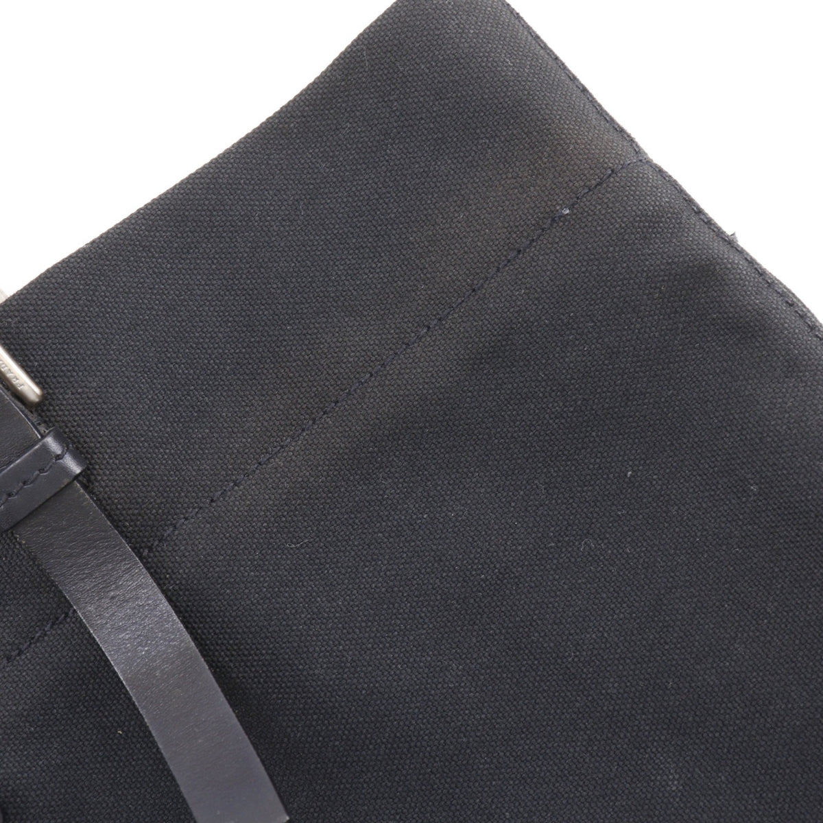 Prada Black Canvas Tote Bag (Pre-Owned)
