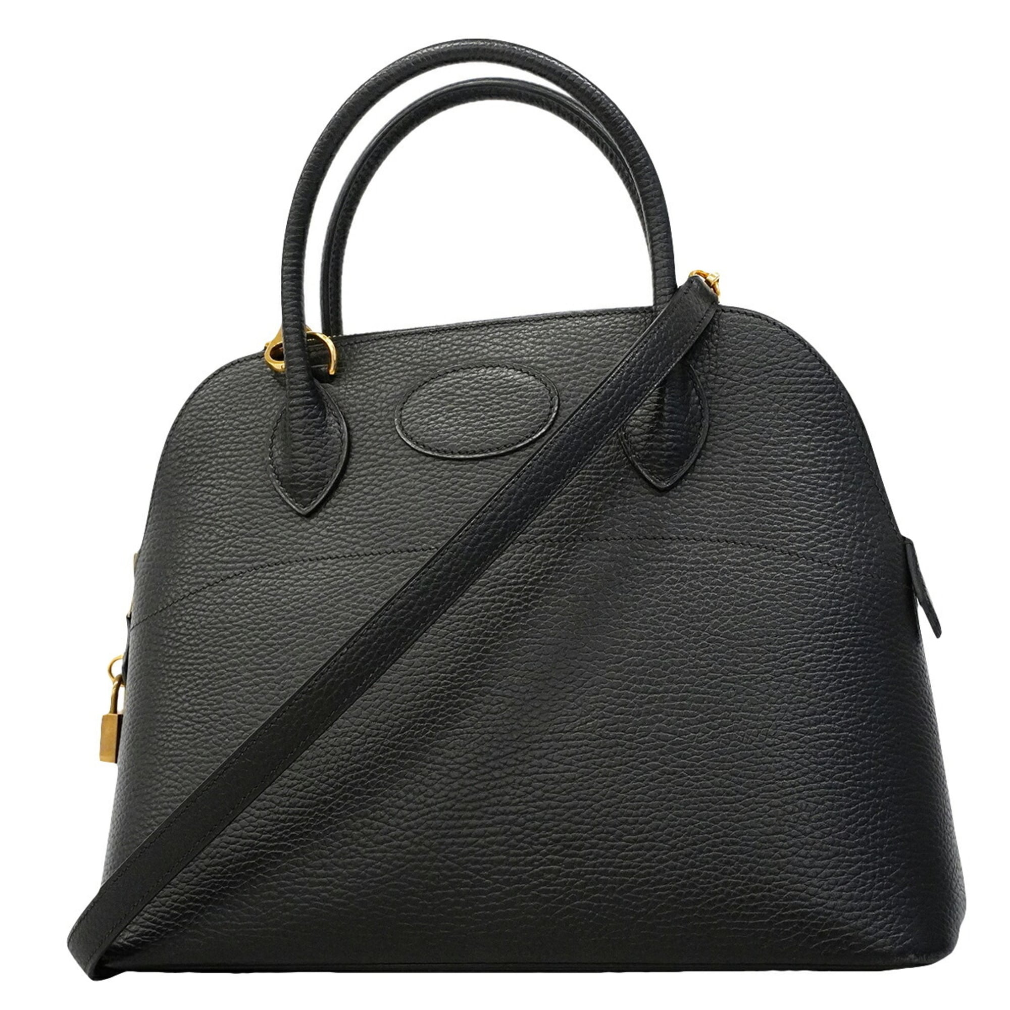 Hermes Black Ardennes Leather Handbag (Pre-Owned)