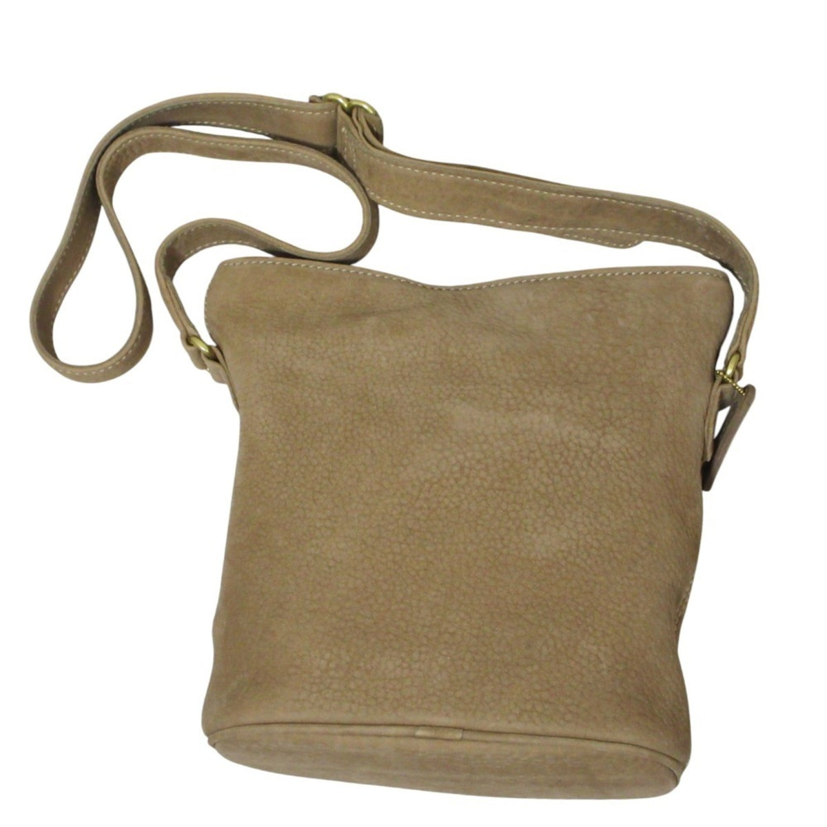 Coach Brown Leather Shoulder Bag (Pre-Owned)