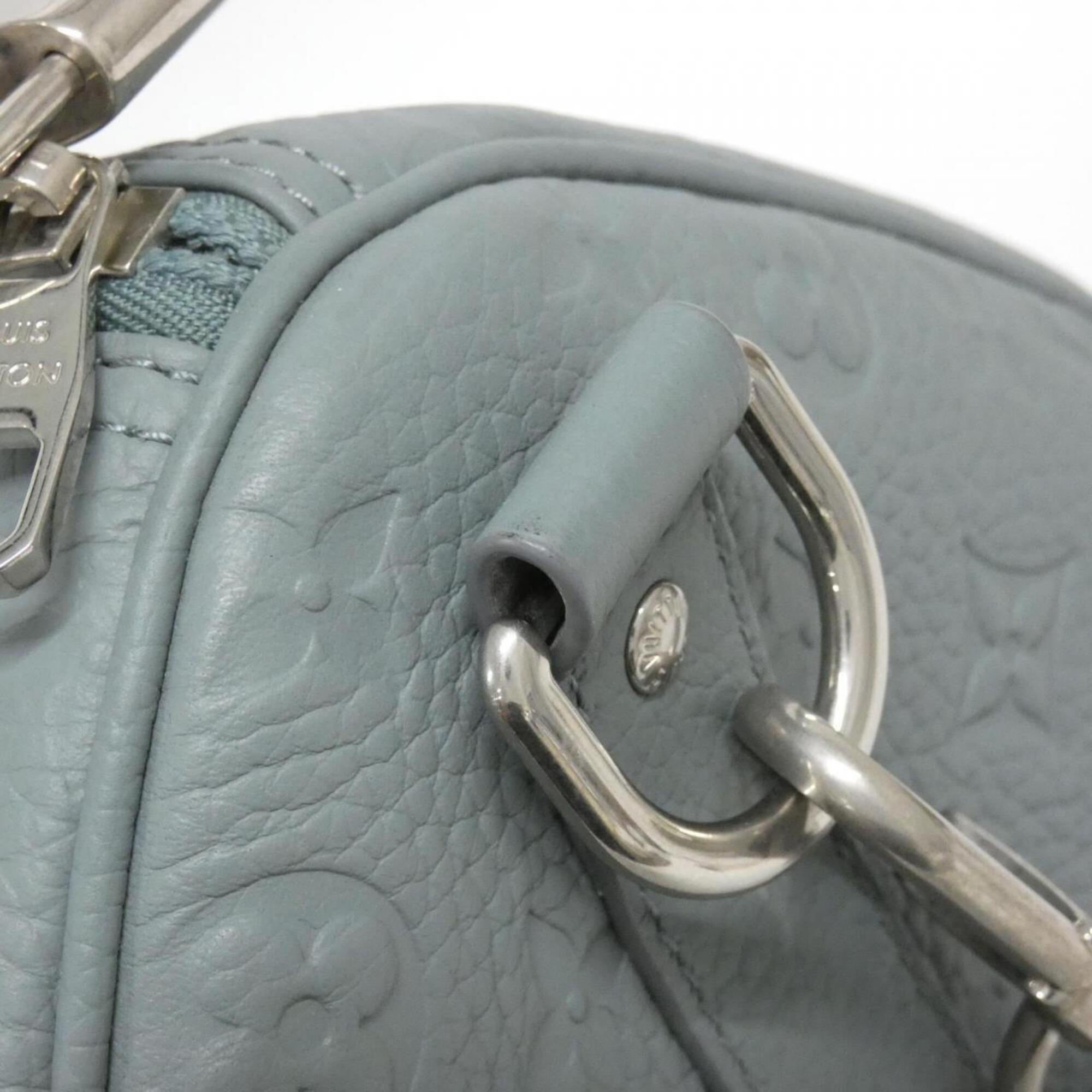 Louis Vuitton Green Vert Leather Boston Bag (Pre-Owned)