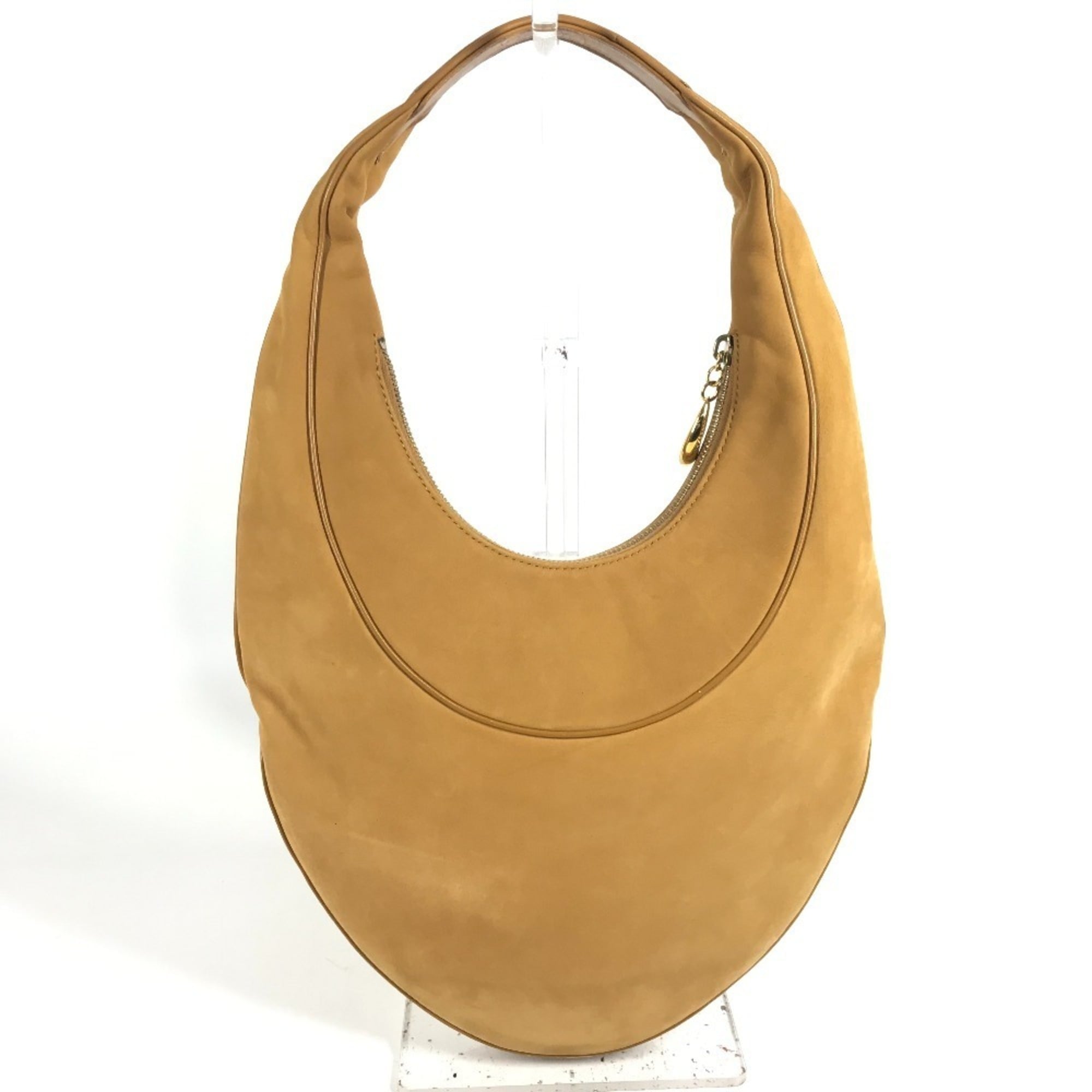 Bvlgari Beige Leather Shoulder Bag (Pre-Owned)