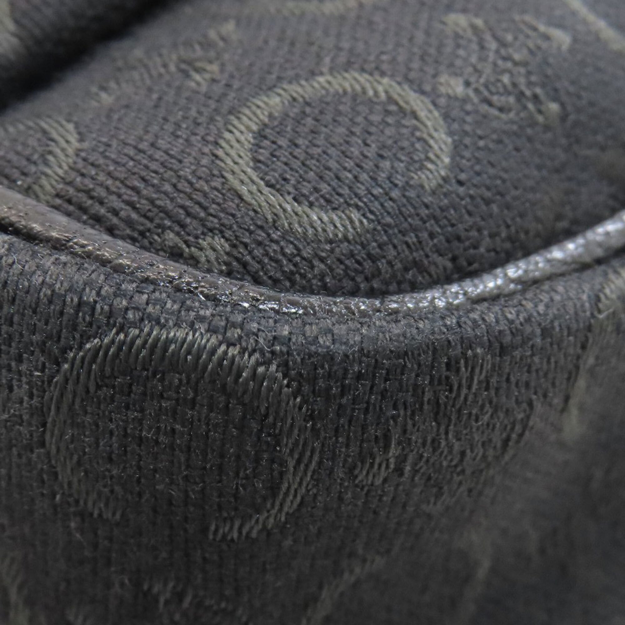 Celine Black Canvas Shoulder Bag (Pre-Owned)