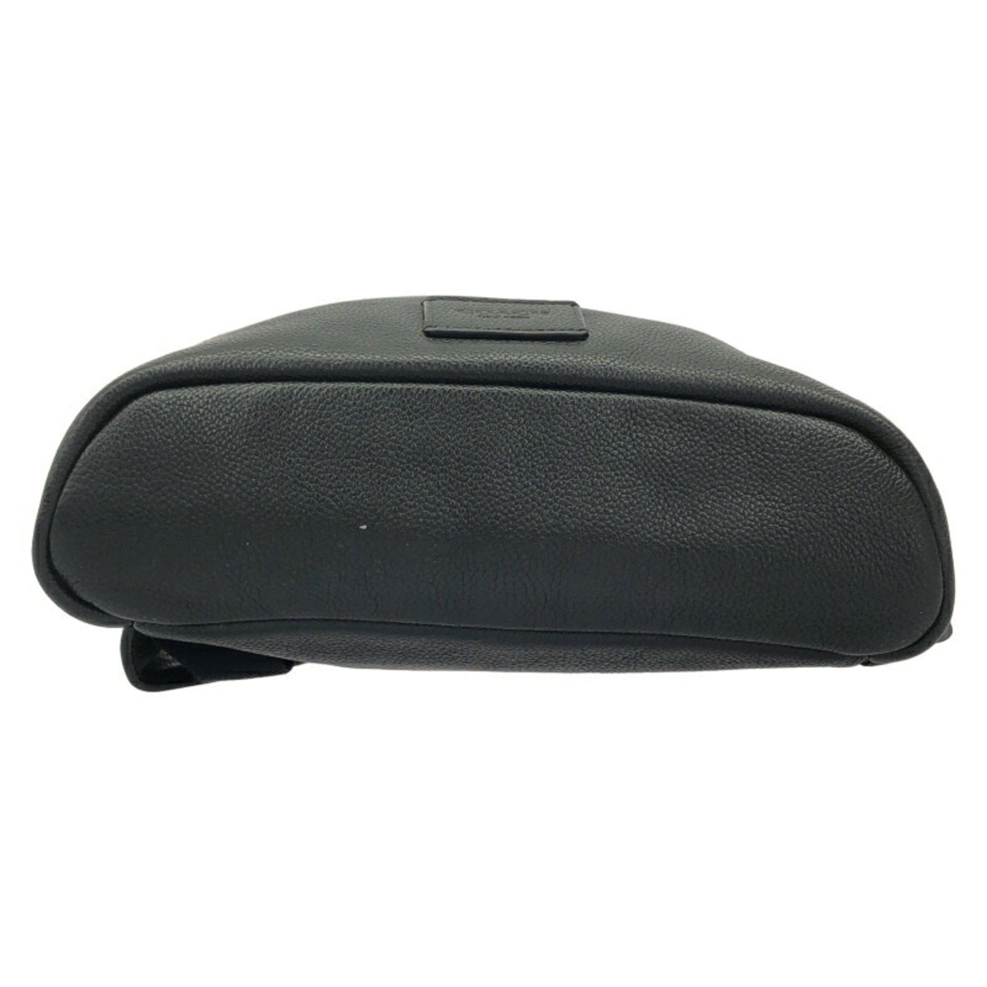 Coach Black Leather Fanny Pack (Pre-Owned)