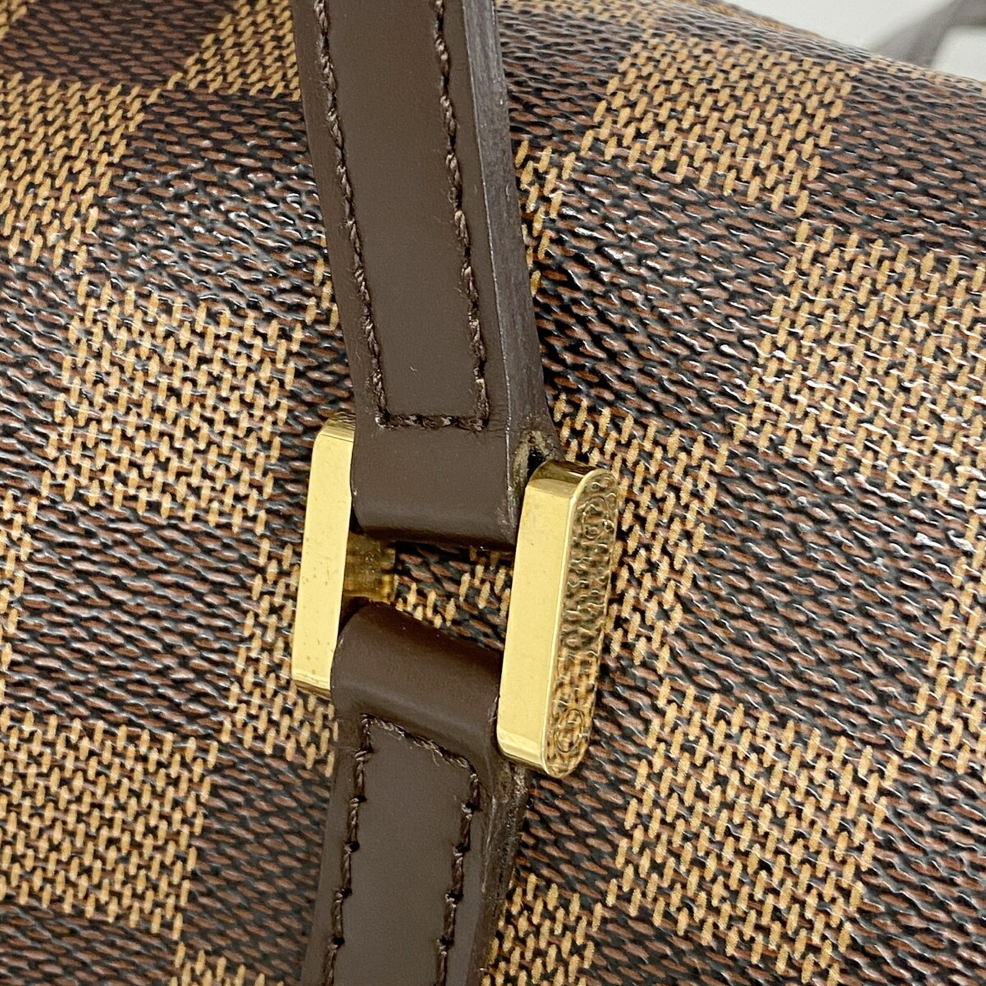 Louis Vuitton Ebene Handbag (Pre-Owned)