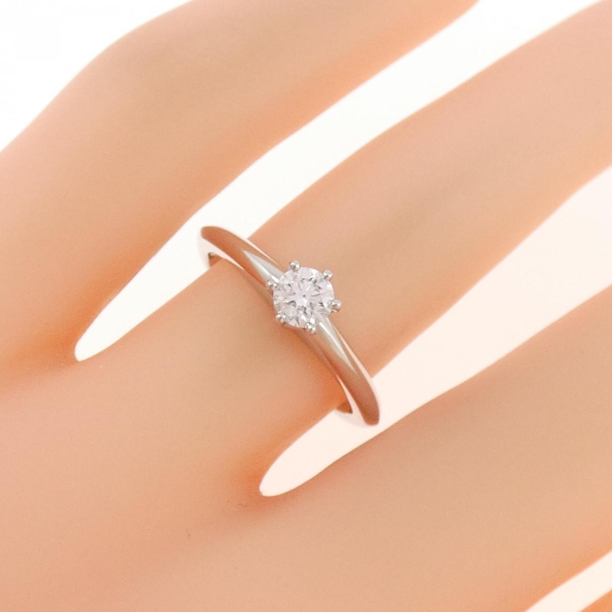 Tiffany Platinum 950 Band Ring (Pre-Owned)