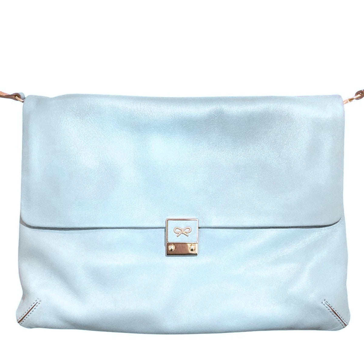 Anya Hindmarch Blue Shoulder Bag (Pre-Owned)