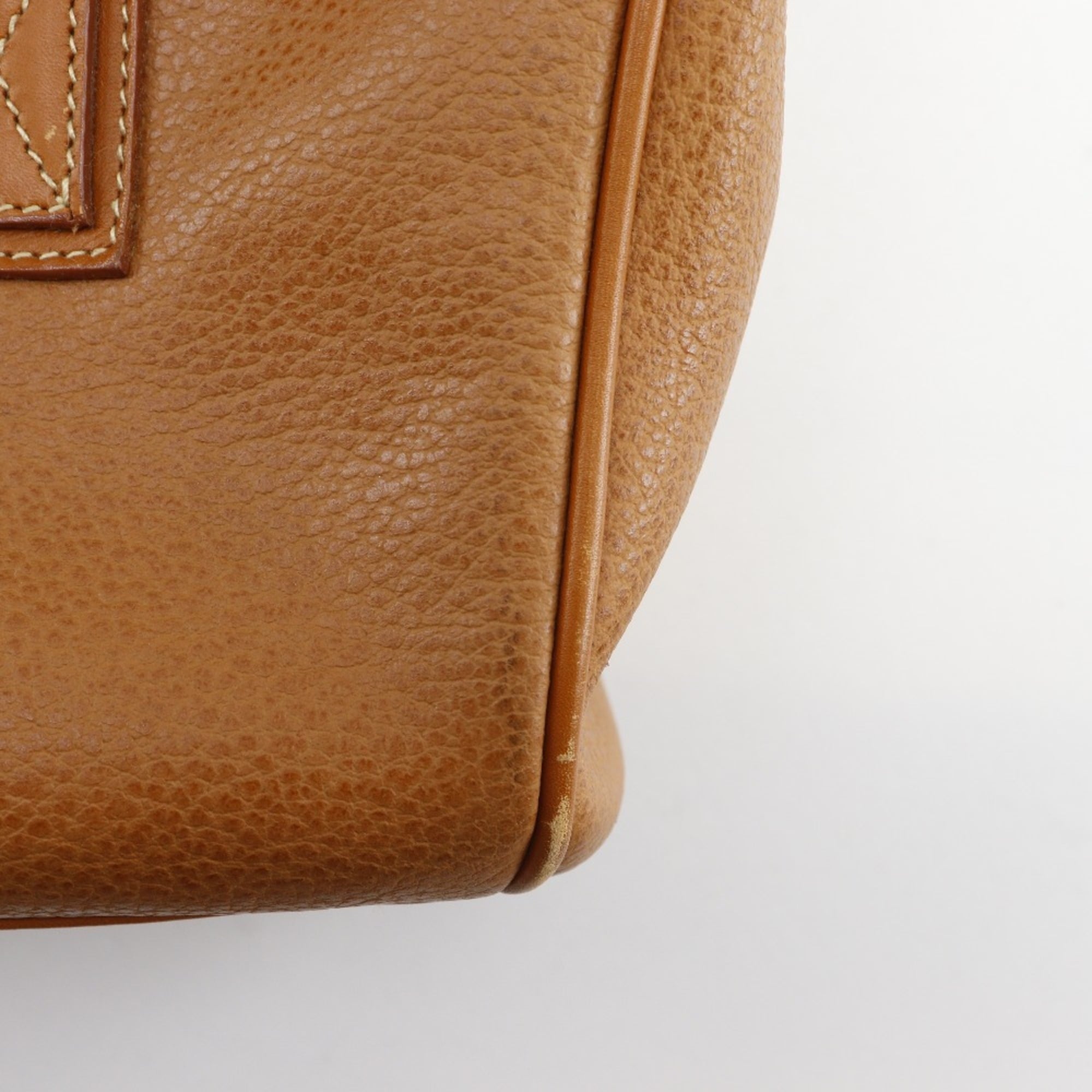 Gucci Brown Leather Tote Bag (Pre-Owned)