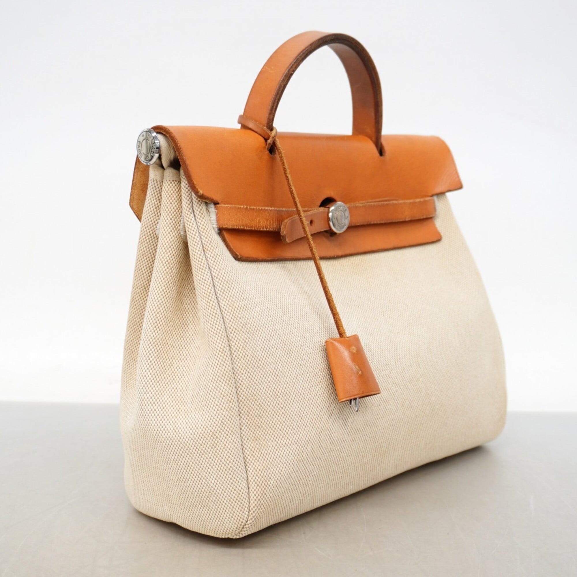 Hermes Natural Toile H Backpack (Pre-Owned)