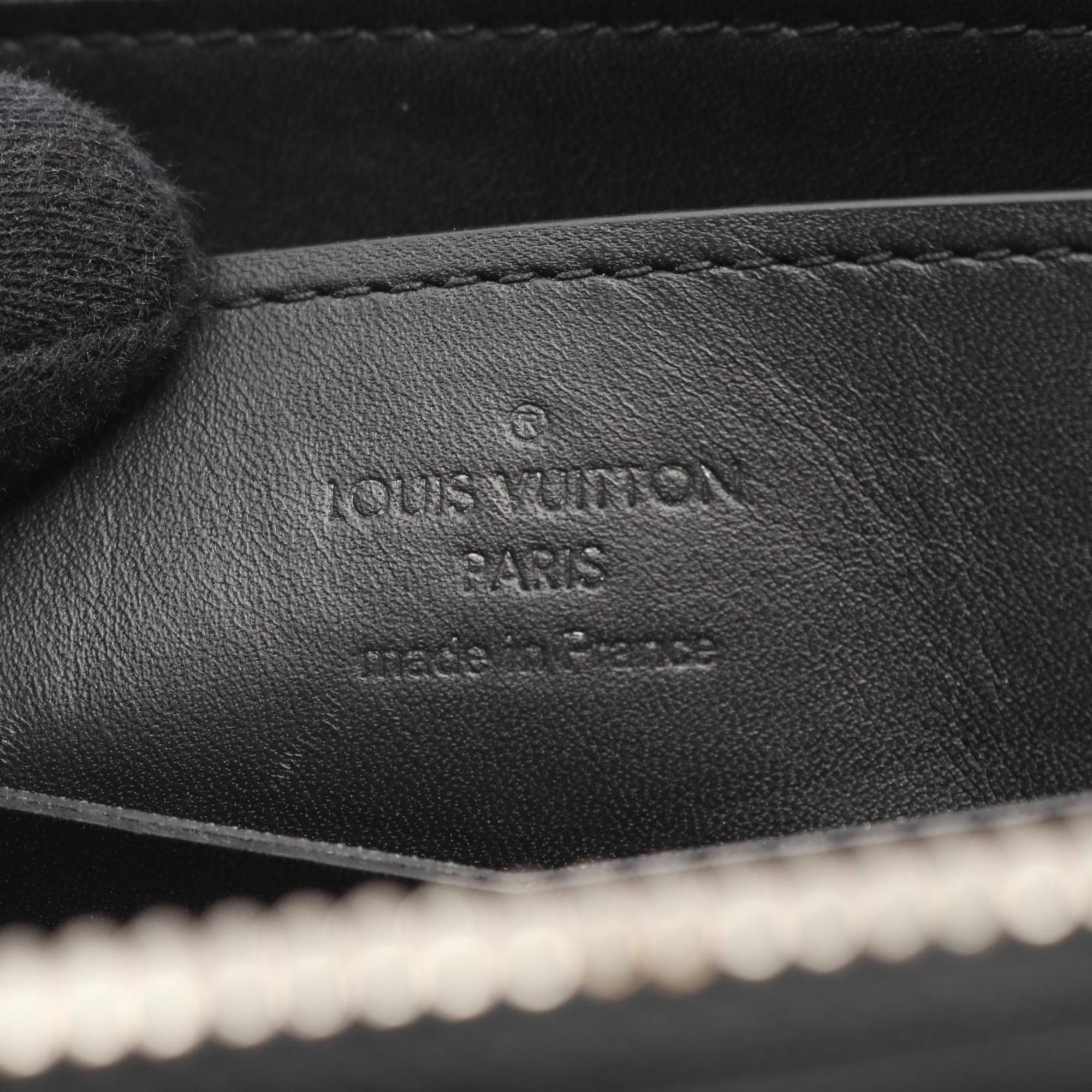 Louis Vuitton Black Damier Graphite Damier Graphite Long Bill Wallet (Bi-Fold) (Pre-Owned)