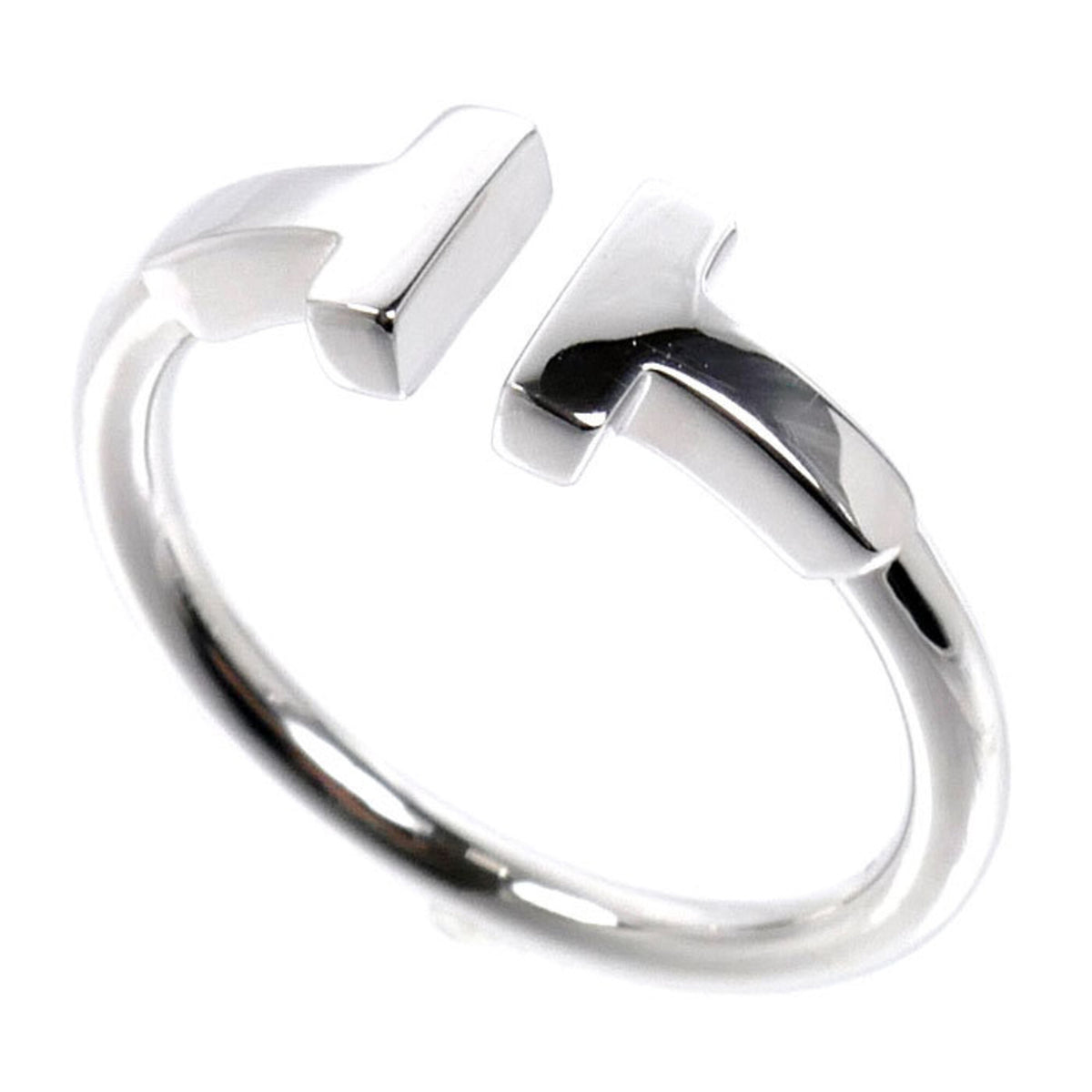Tiffany White Gold (18K) Band Ring (Pre-Owned)