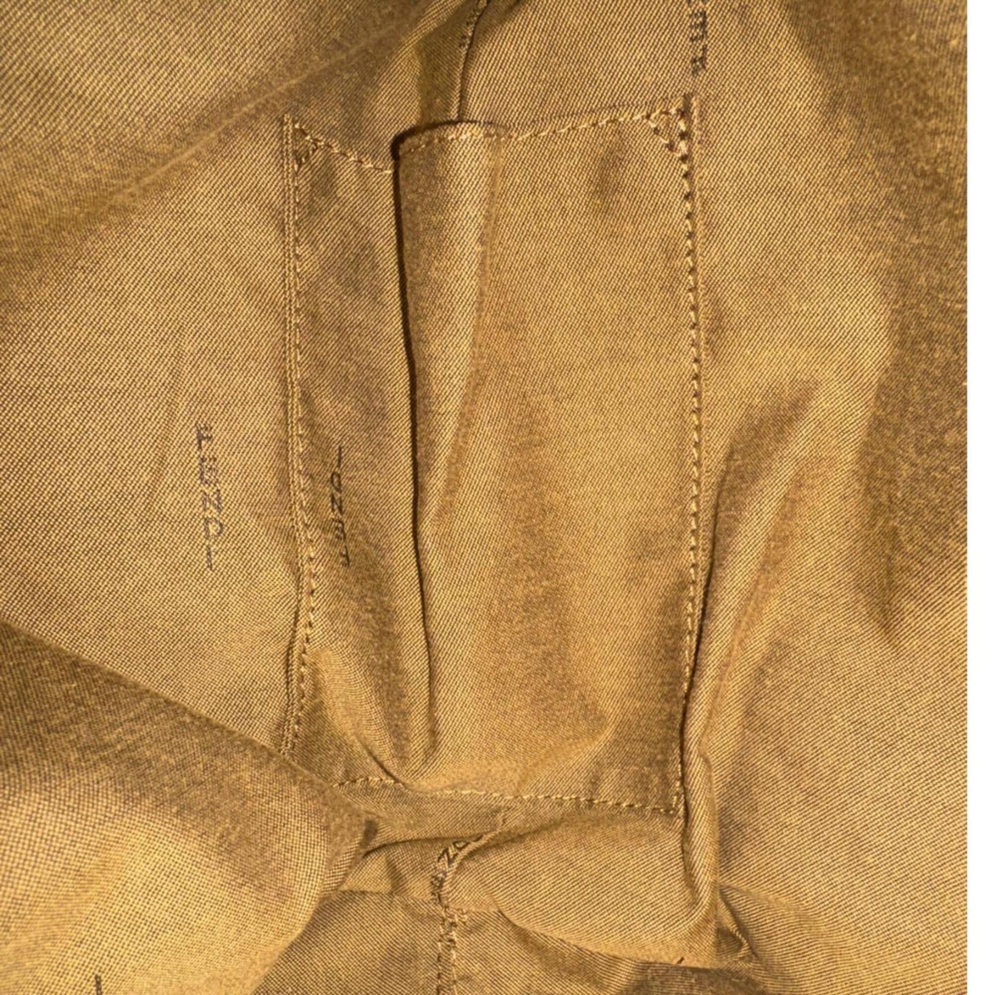 Fendi Brown Canvas Tote Bag (Pre-Owned)