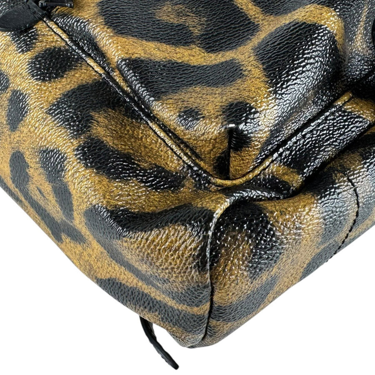 Louis Vuitton Black Brown Pvc Backpack (Pre-Owned)