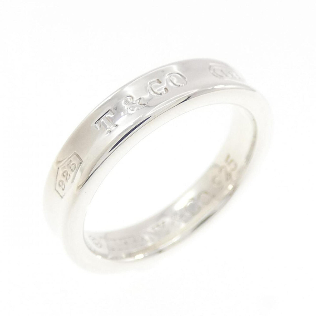 Tiffany Silver 925 Band Ring (Pre-Owned)