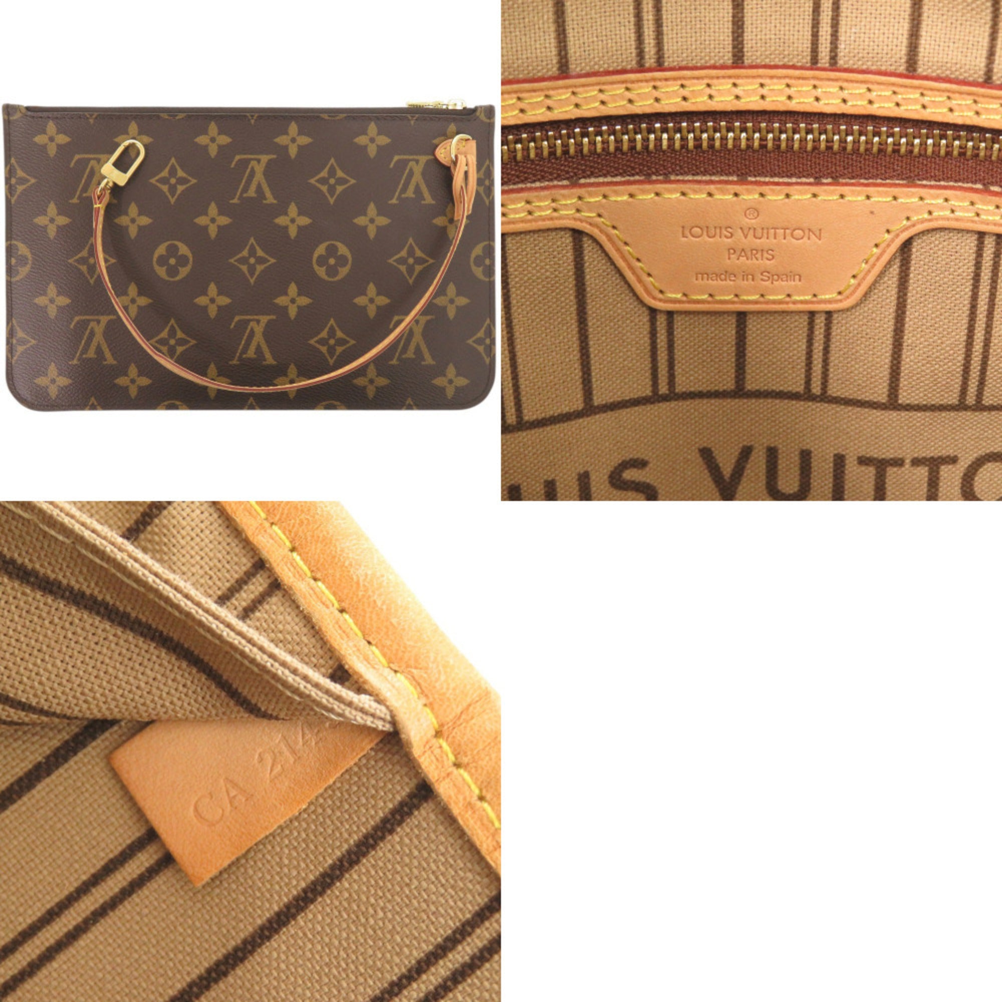 Louis Vuitton Brown Monogram Monogram Handbag Tote Bag (Pre-Owned)