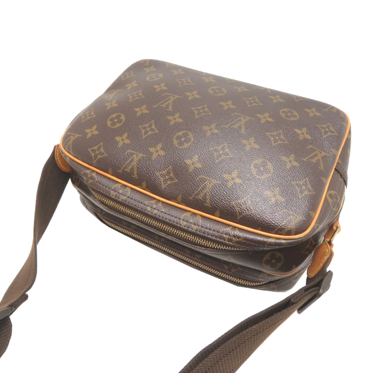 Louis Vuitton Brown Monogram Shoulder Bag (Pre-Owned)