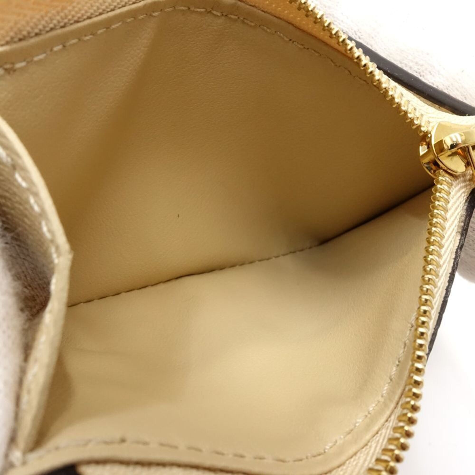 Louis Vuitton Monogram Khaki Monogram Wallet (Tri-Fold) (Pre-Owned)