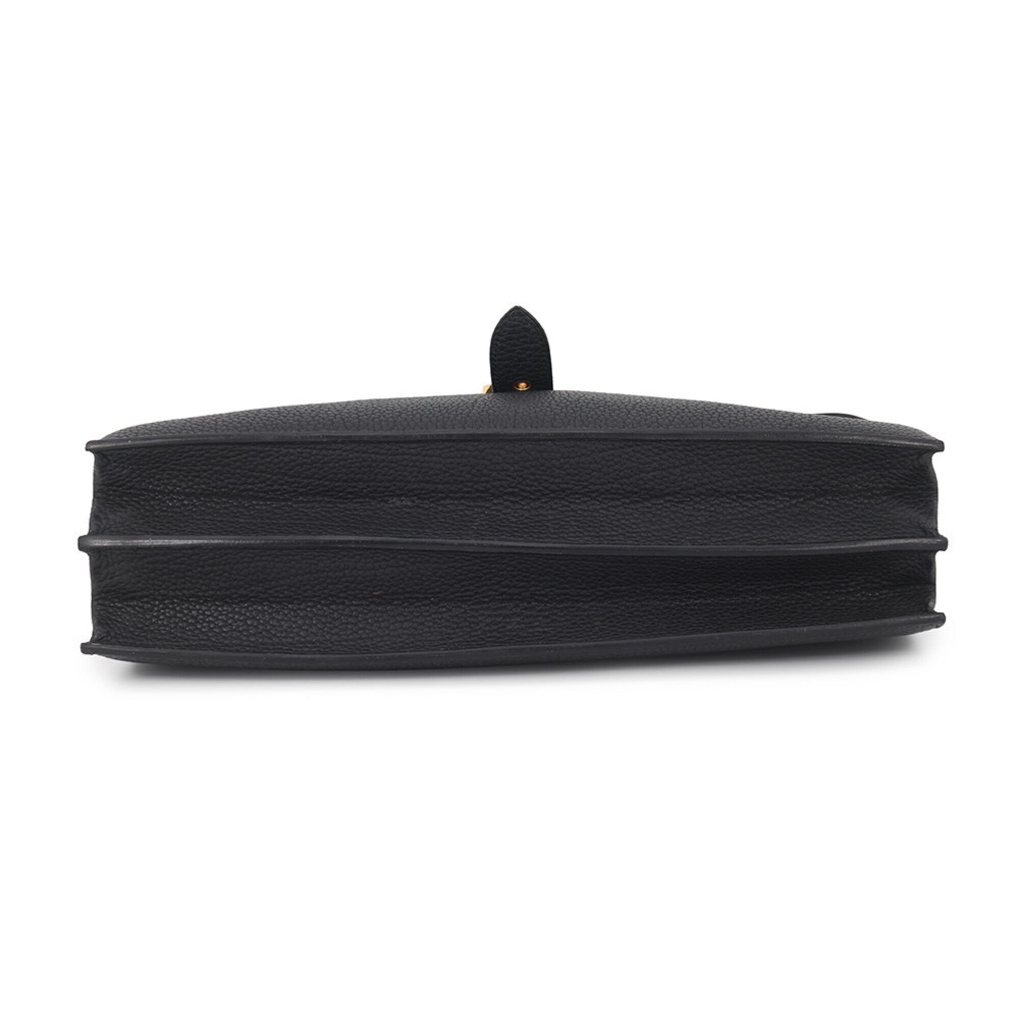 Hermes Black Togo Leather Briefcase (Pre-Owned)