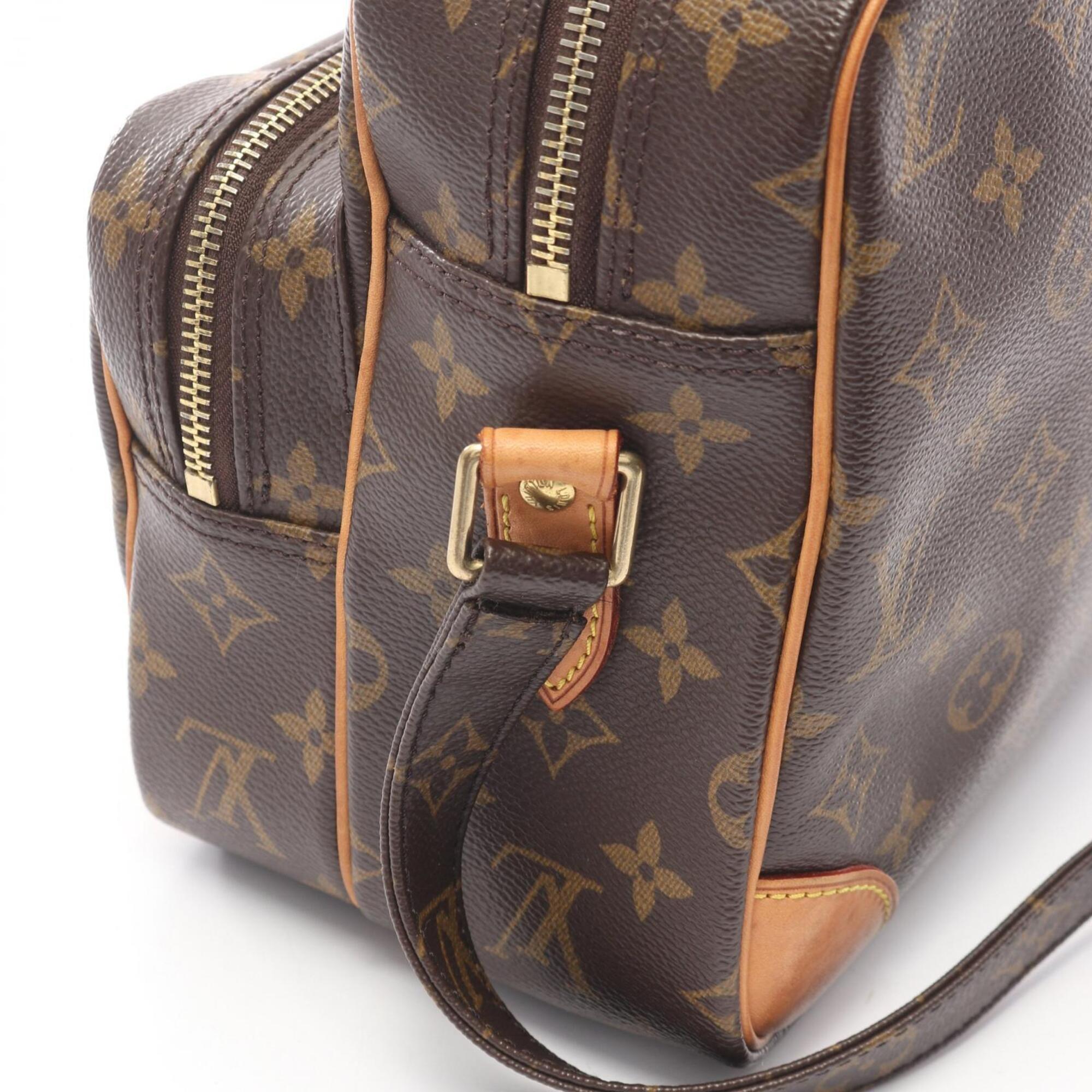 Louis Vuitton Brown Monogram Pvc Leather Handbag Shoulder Bag (Pre-Owned)