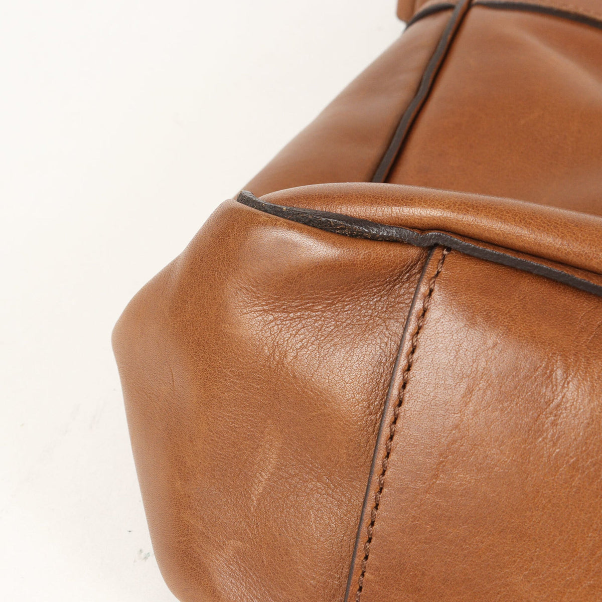 Coach Brown Leather Shoulder Bag (Pre-Owned)