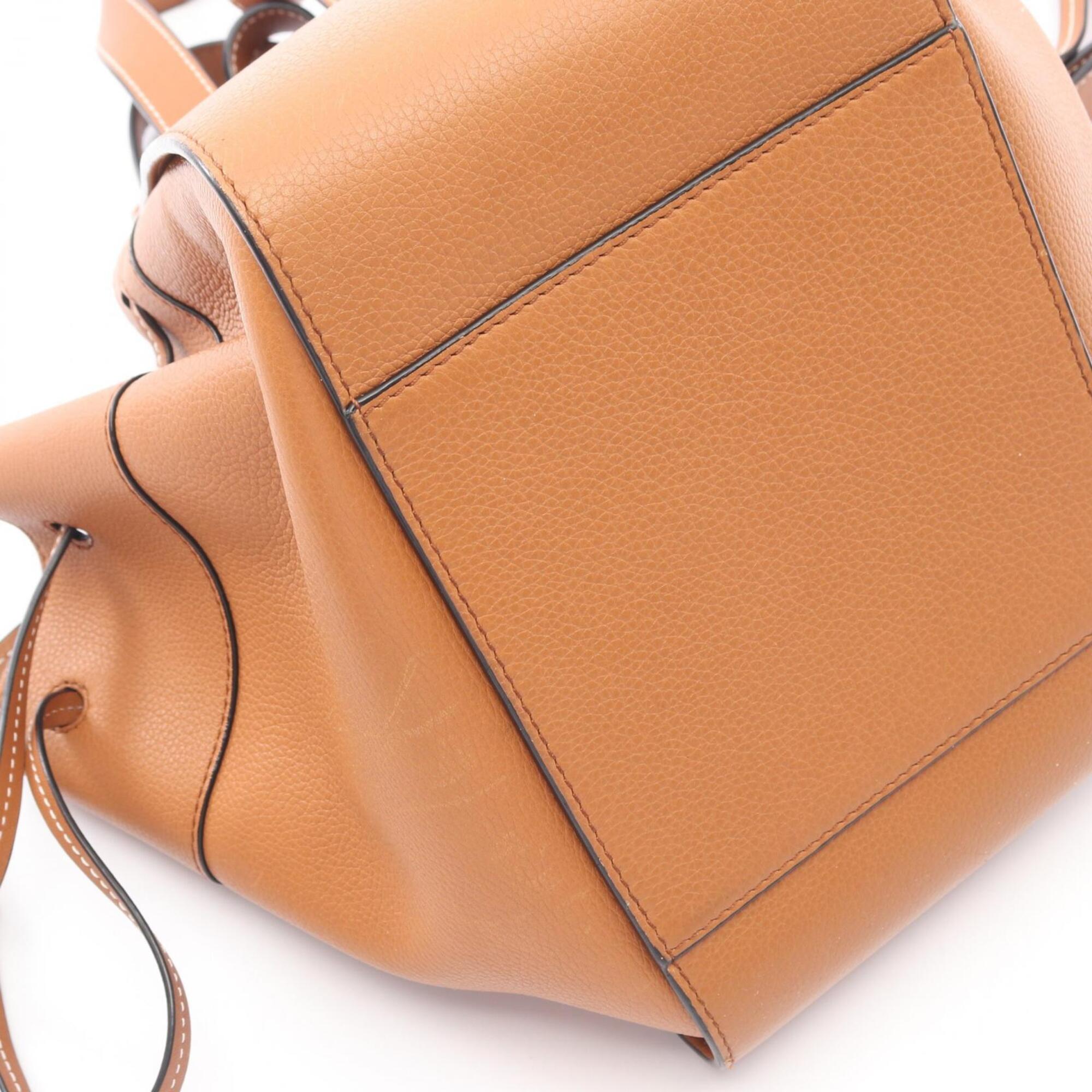 Loewe Hammock Brown Leather Handbag (Pre-Owned)