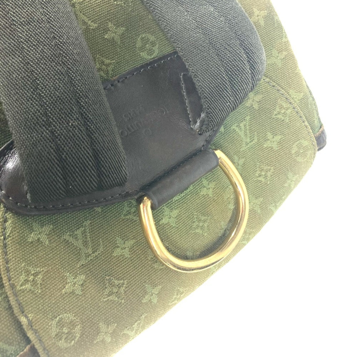 Louis Vuitton Brown Khaki Monogram Mini Backpack (Pre-Owned)