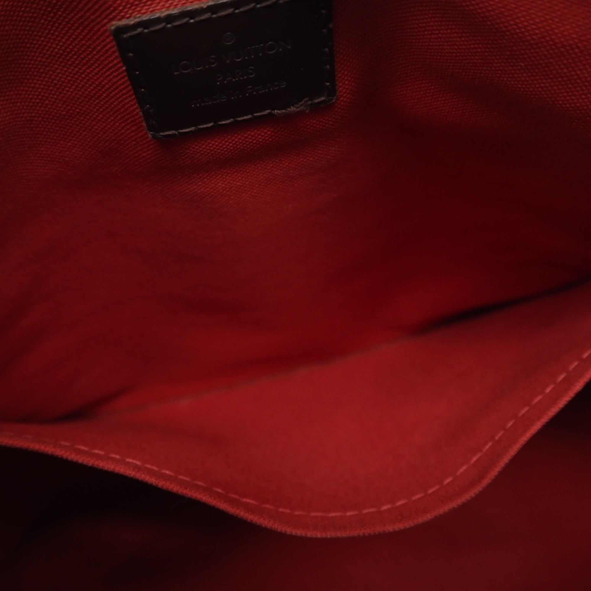 Louis Vuitton Brown Coated Canvas Leather Handbag (Pre-Owned)