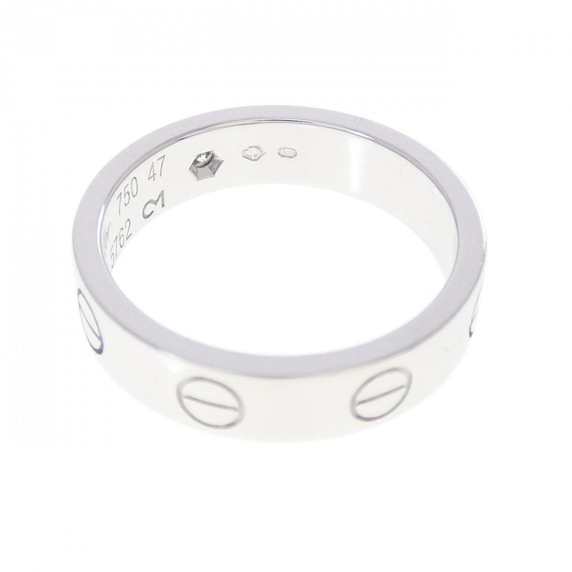 Cartier White Gold White Gold (18K) Band Ring (Pre-Owned)
