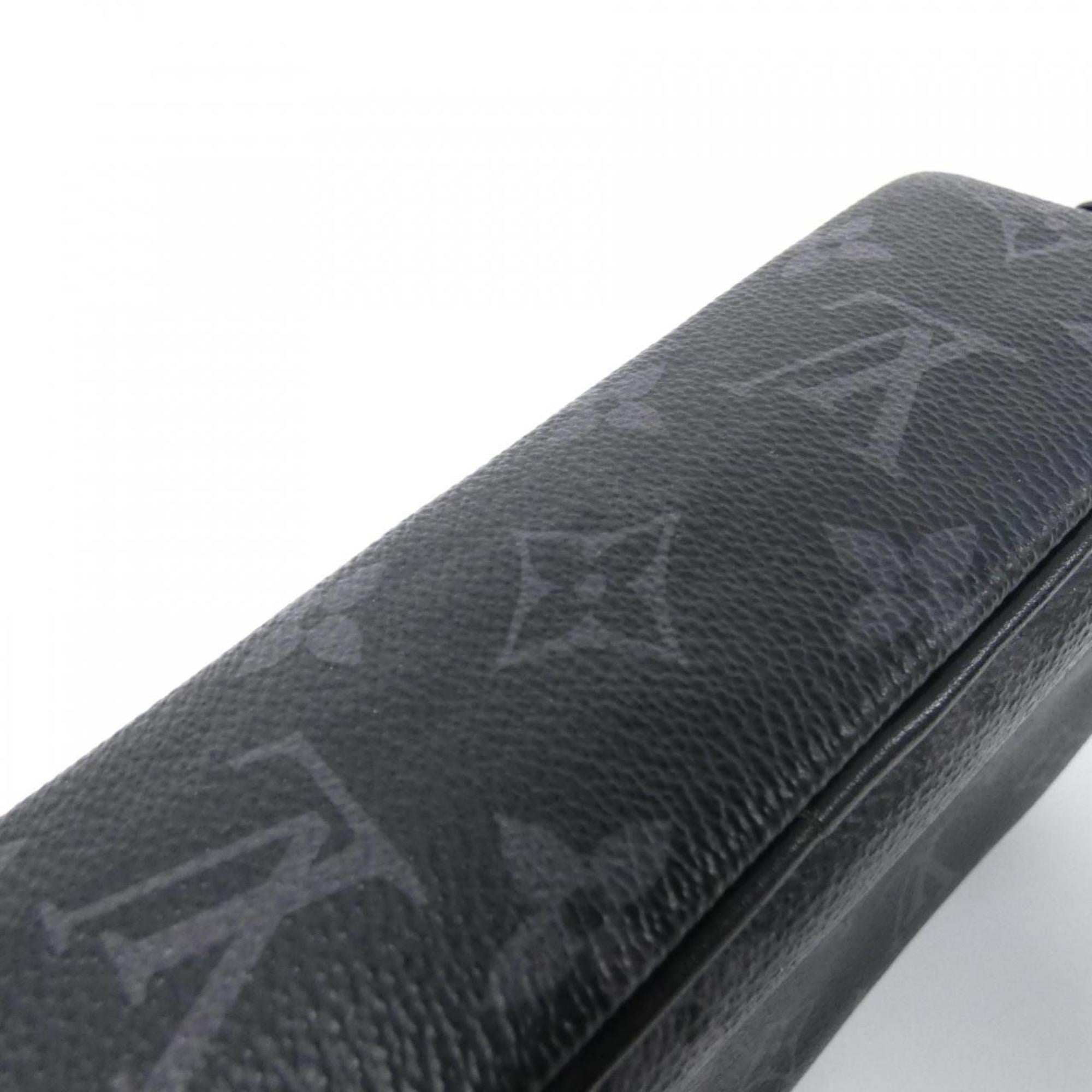 Louis Vuitton Black Coated Canvas Pouch (Pre-Owned)