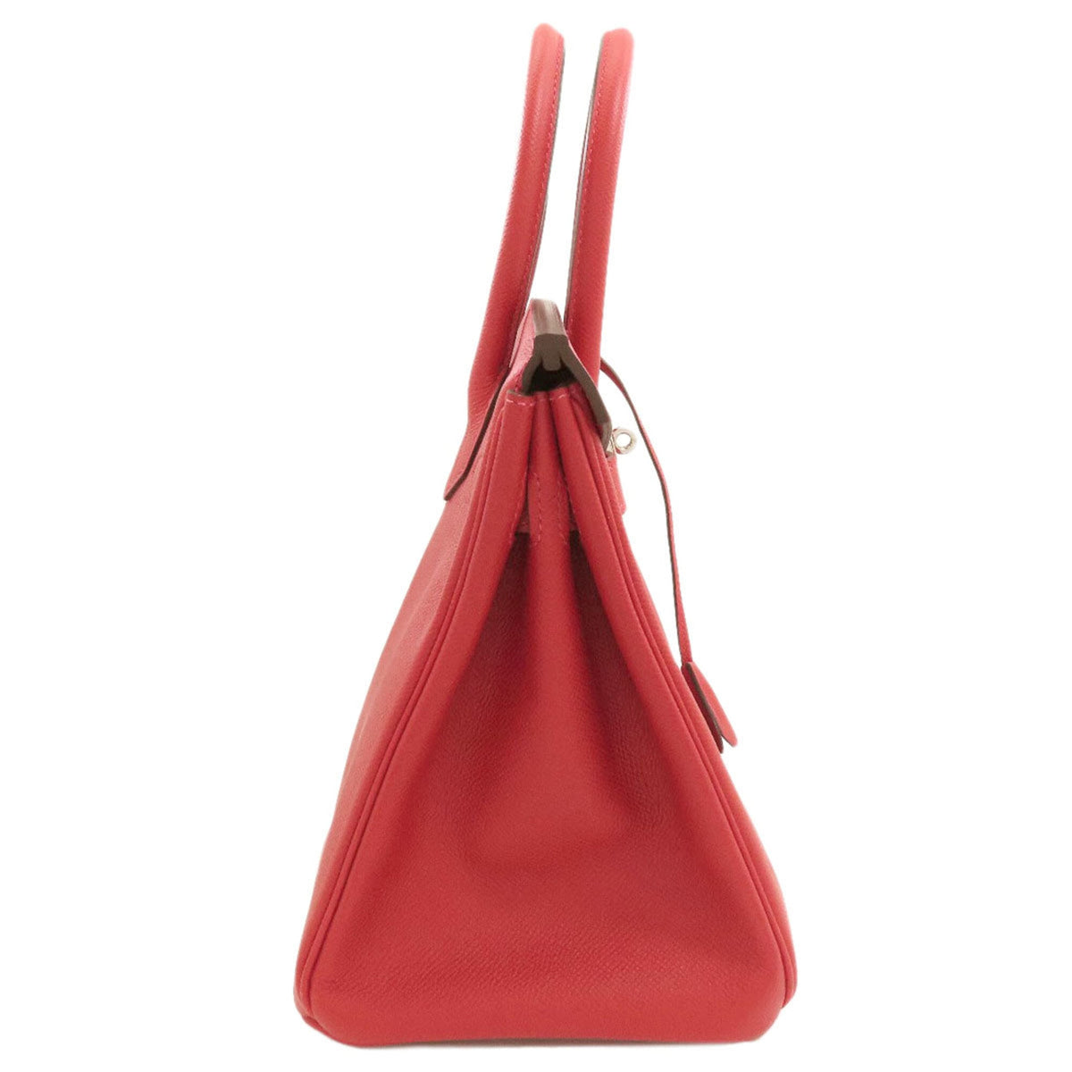 Hermes Red Color Epsom Leather Handbag (Pre-Owned)