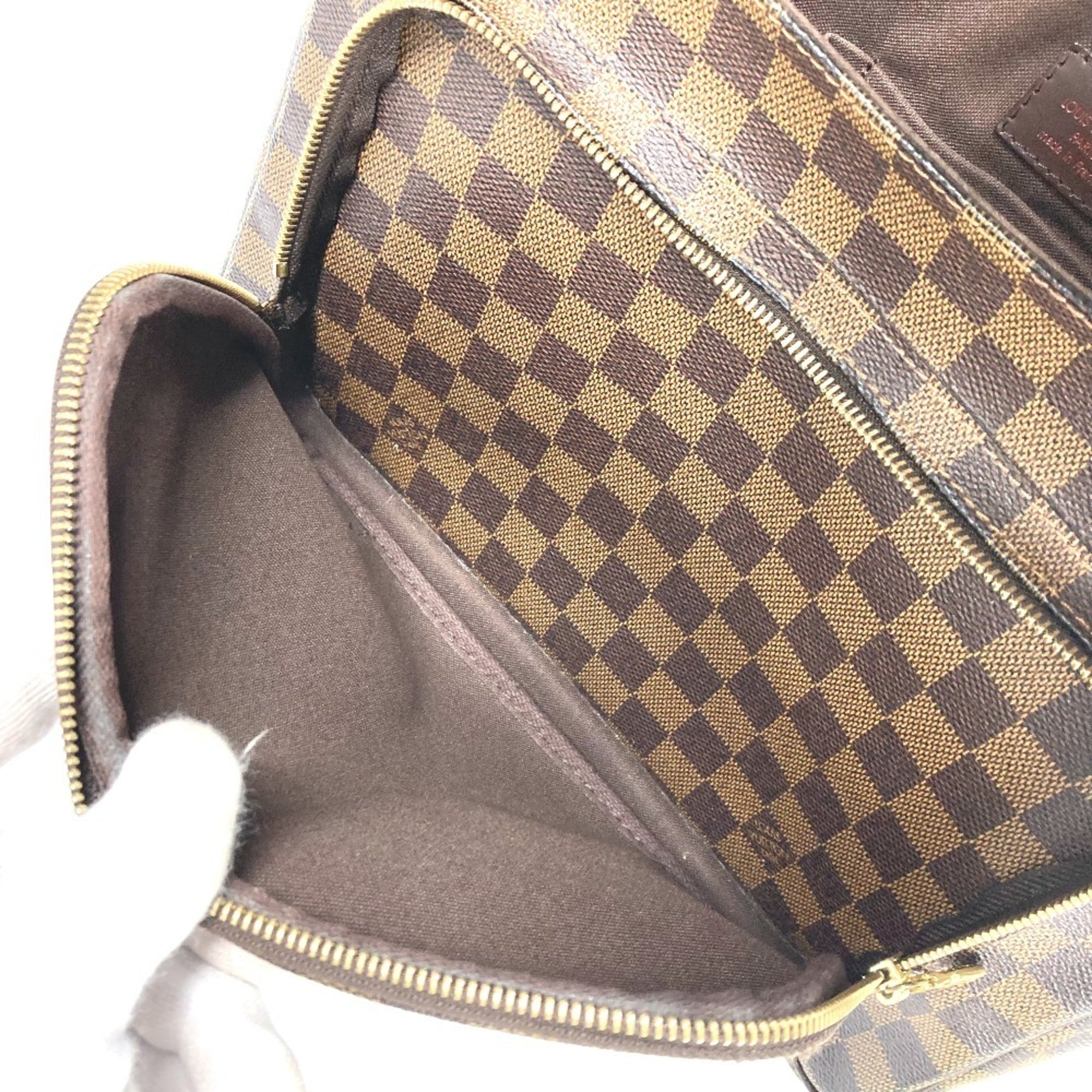 Louis Vuitton Brown Damier Canvas Messenger Bag Shoulder Bag (Pre-Owned)