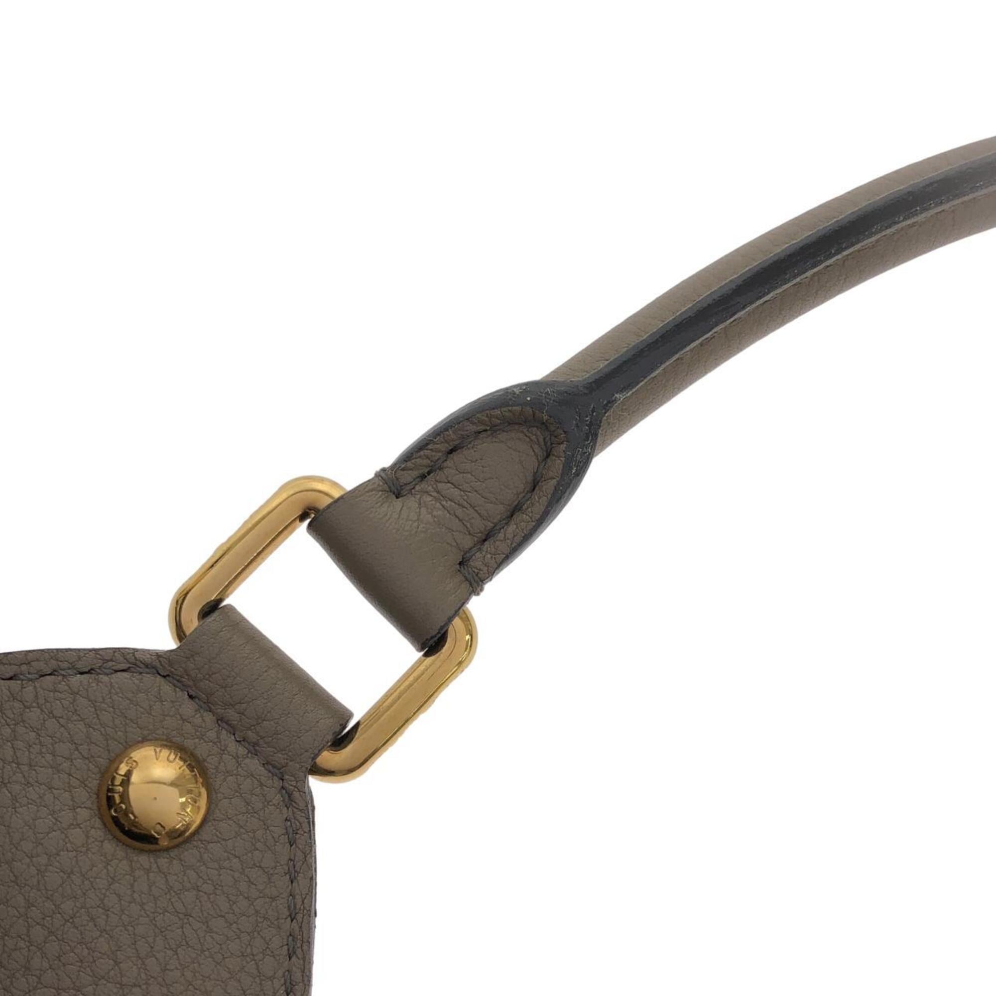 Louis Vuitton Beige Leather Handbag (Pre-Owned)