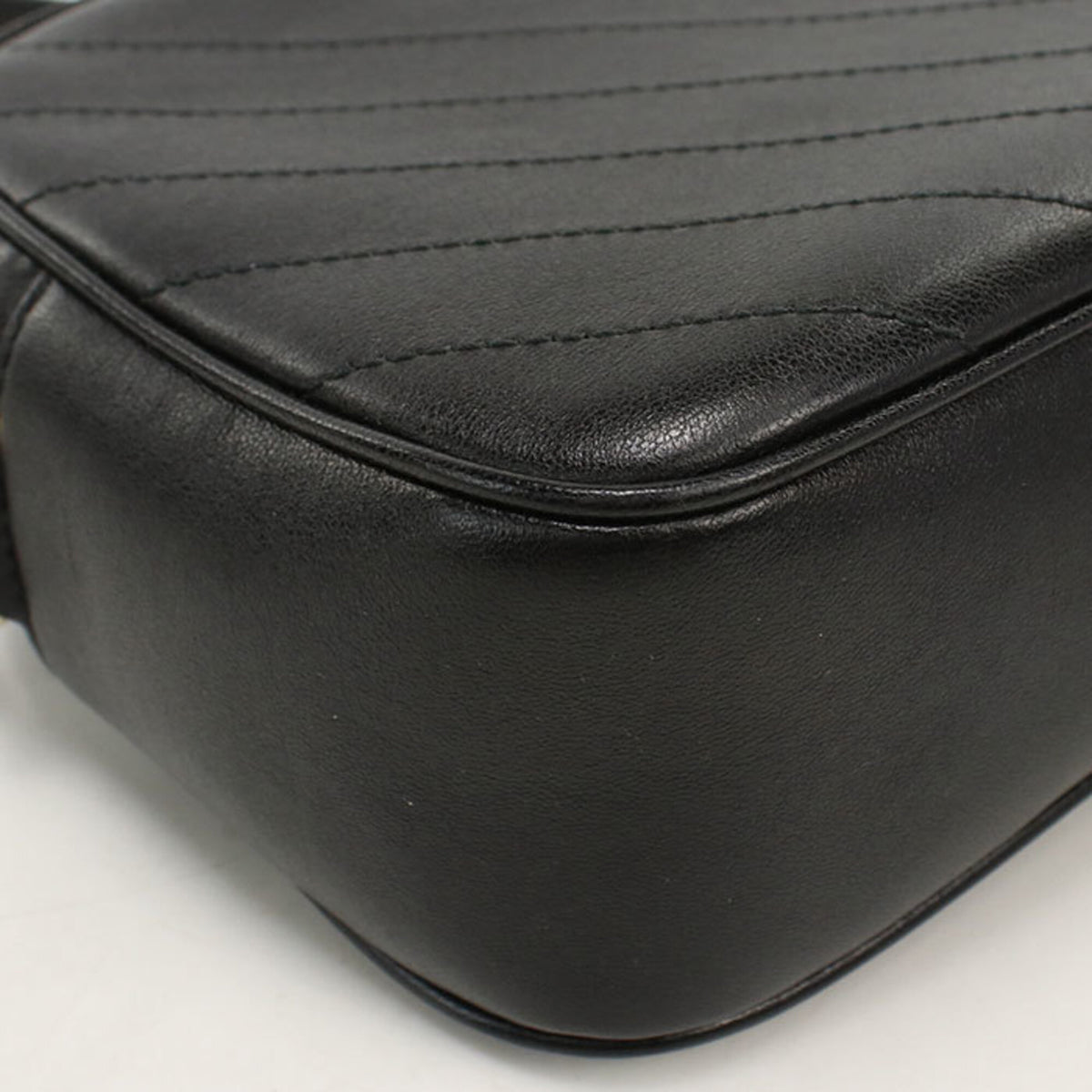 Gucci Black Leather Shoulder Bag (Pre-Owned)