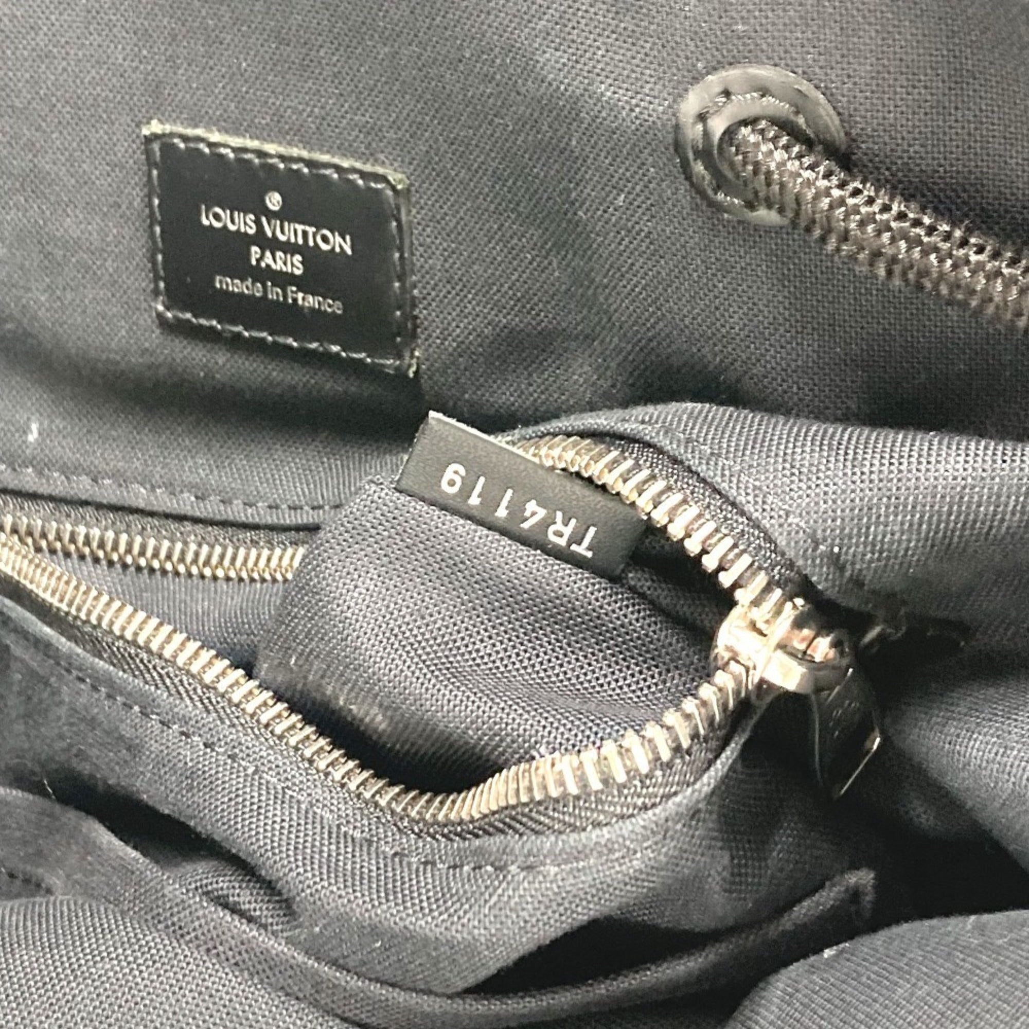 Louis Vuitton Black Damier Graphite Backpack (Pre-Owned)